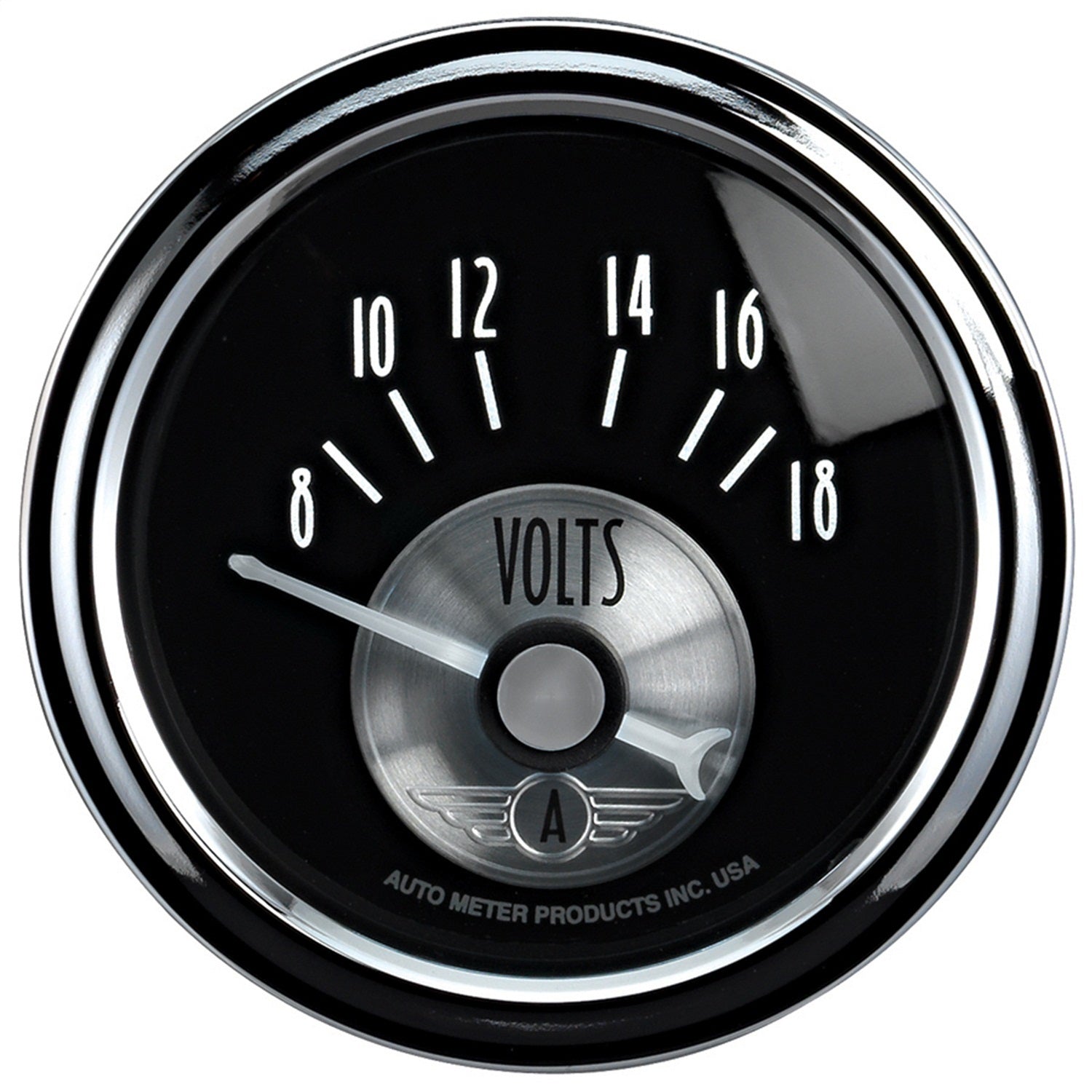AutoMeter 2093 GAUGE; VOLTMETER; 2 1/16in.; 18V; ELEC; PRESTIGE BLK. DIAMOND AutoMeter 2093