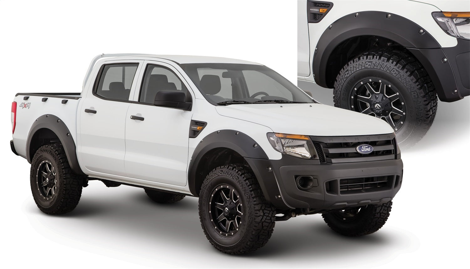 Bushwacker 20934-02 Pocket Style® Fender Flares Bushwacker 20934-02