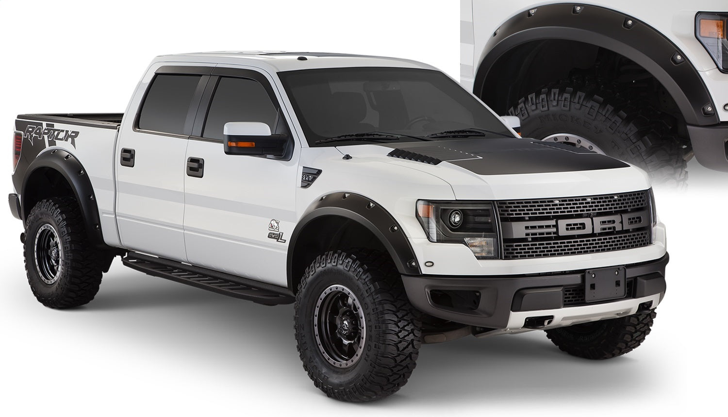 Bushwacker 20938-02 Pocket Style® Fender Flares Bushwacker 20938-02