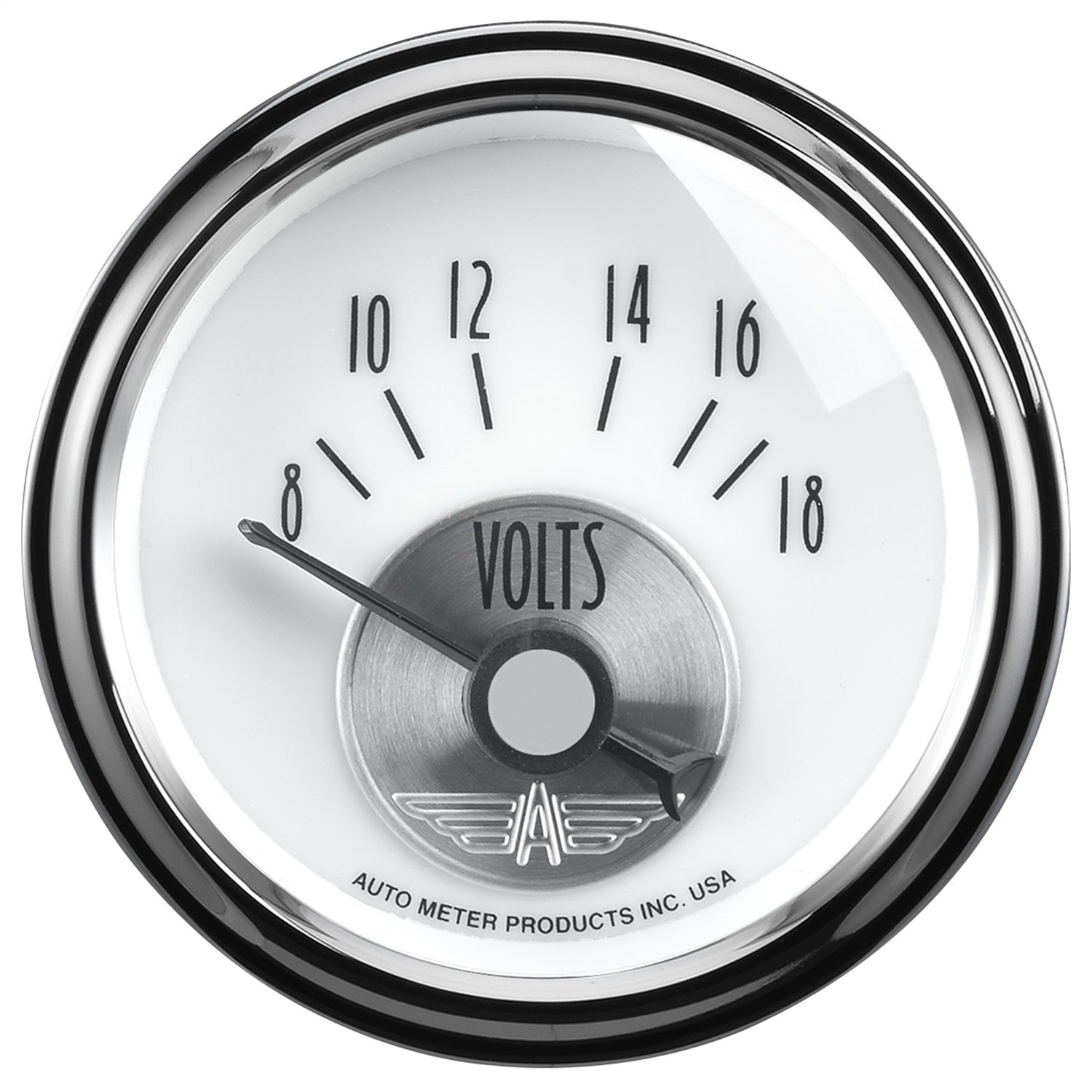 AutoMeter 2094 GAUGE; VOLTMETER; 2 1/16in.; 18V; ELEC; PRESTIGE PEARL AutoMeter 2094