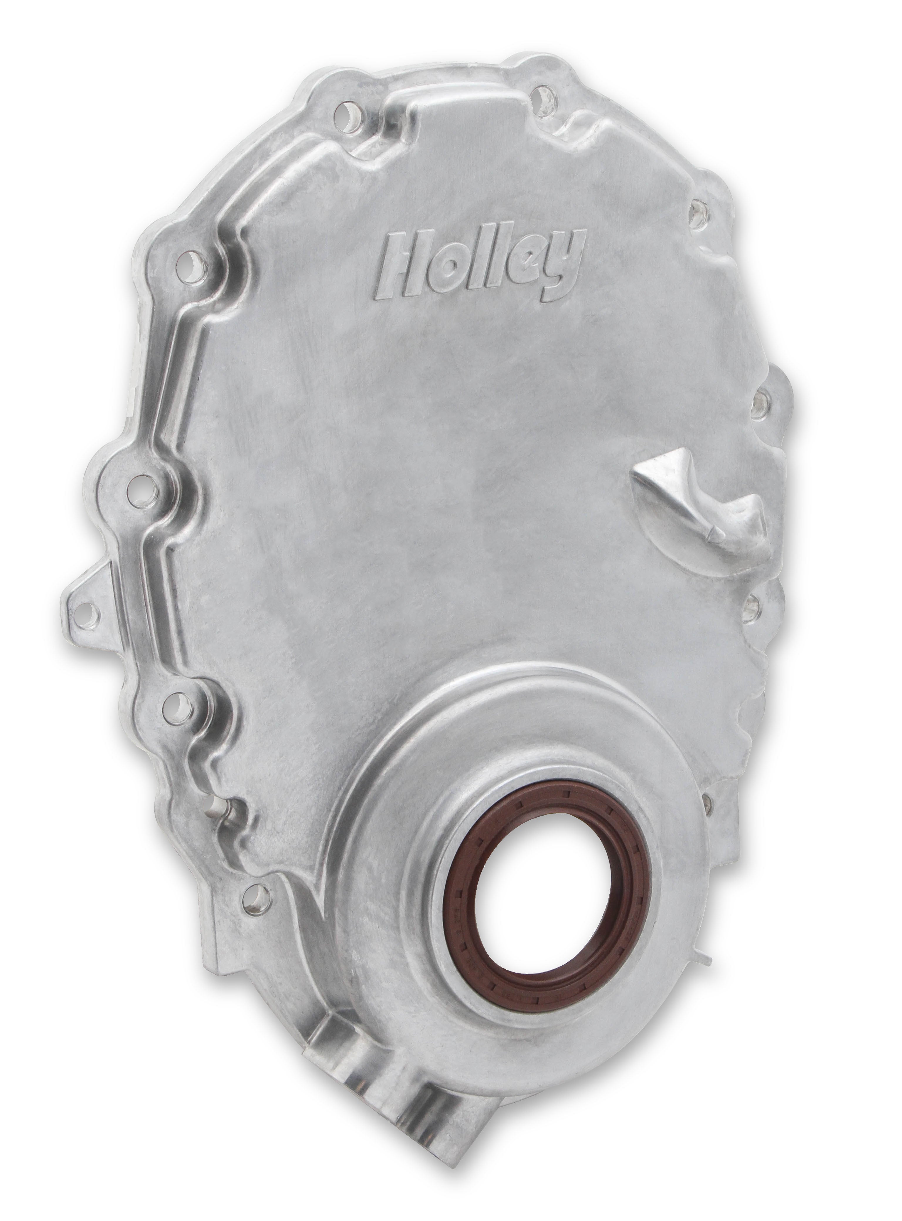 Holley 21-152 SBC Vortec Alm Timing Cover w/Crank Senspr Holley 21-152