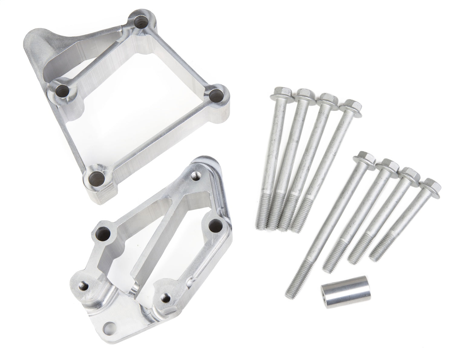 Holley 21-3 Accessory Drive Bracket; Cast; GM LS; For Use w/Long Belt Alignment; Holley 21-3