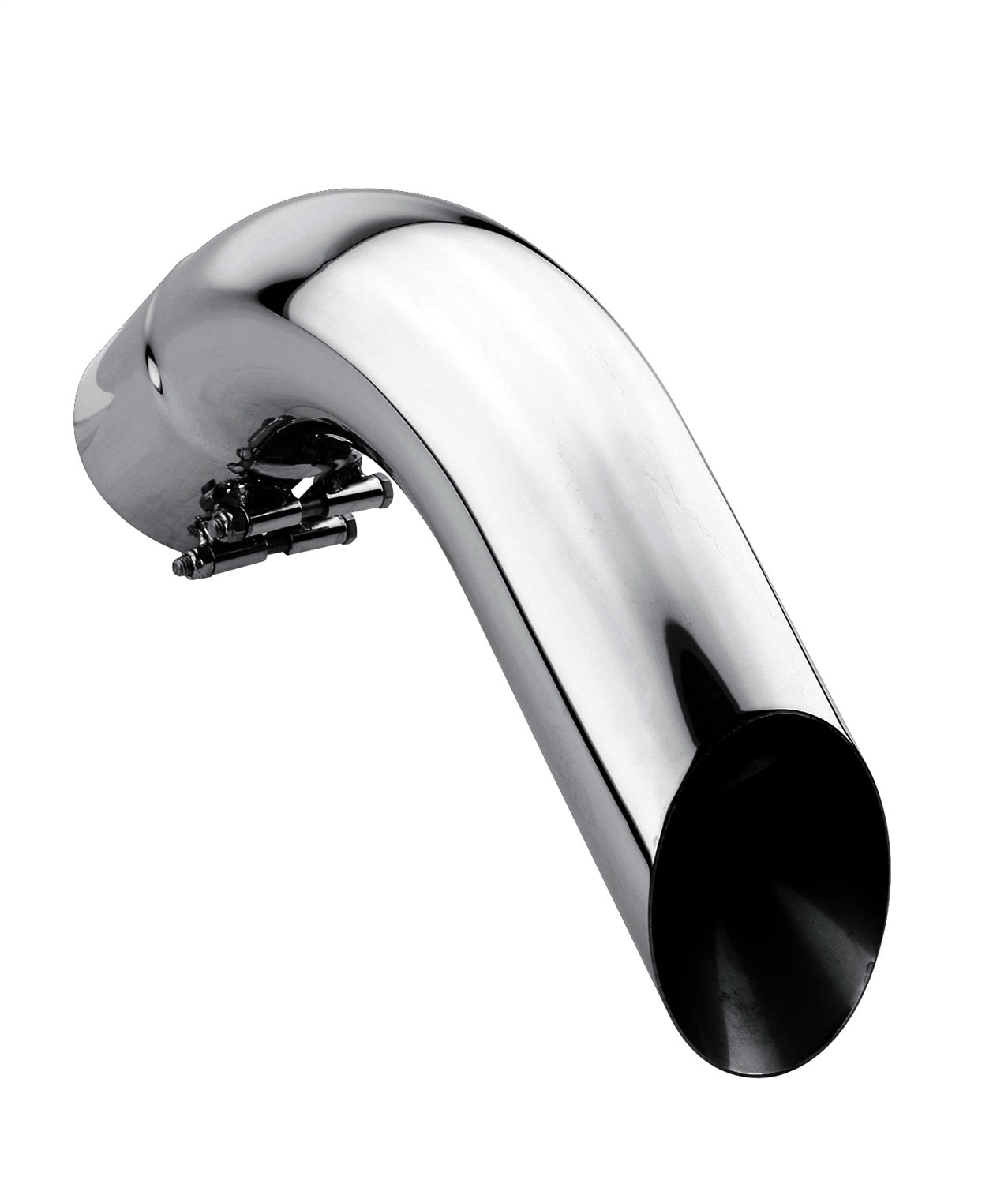 Gibson Performance Exhaust 210002 Turn Down Tip; Clamp-On Gibson Performance Exhaust 210002