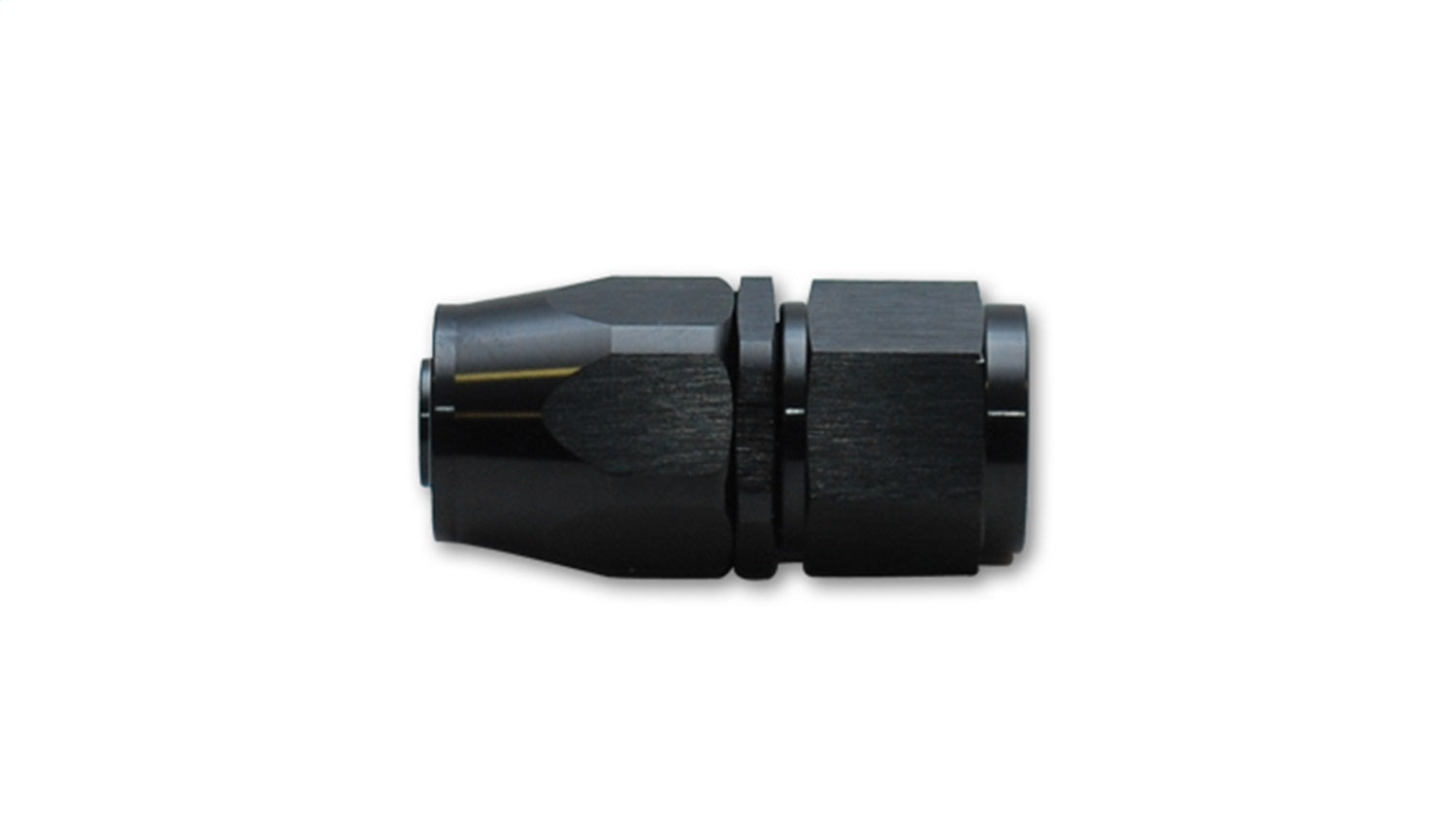 Vibrant Performance 21010 Straight Hose End Fitting; Hose Size: -10AN; 6061 Aluminum; Anodized Black; Vibrant Performance 21010
