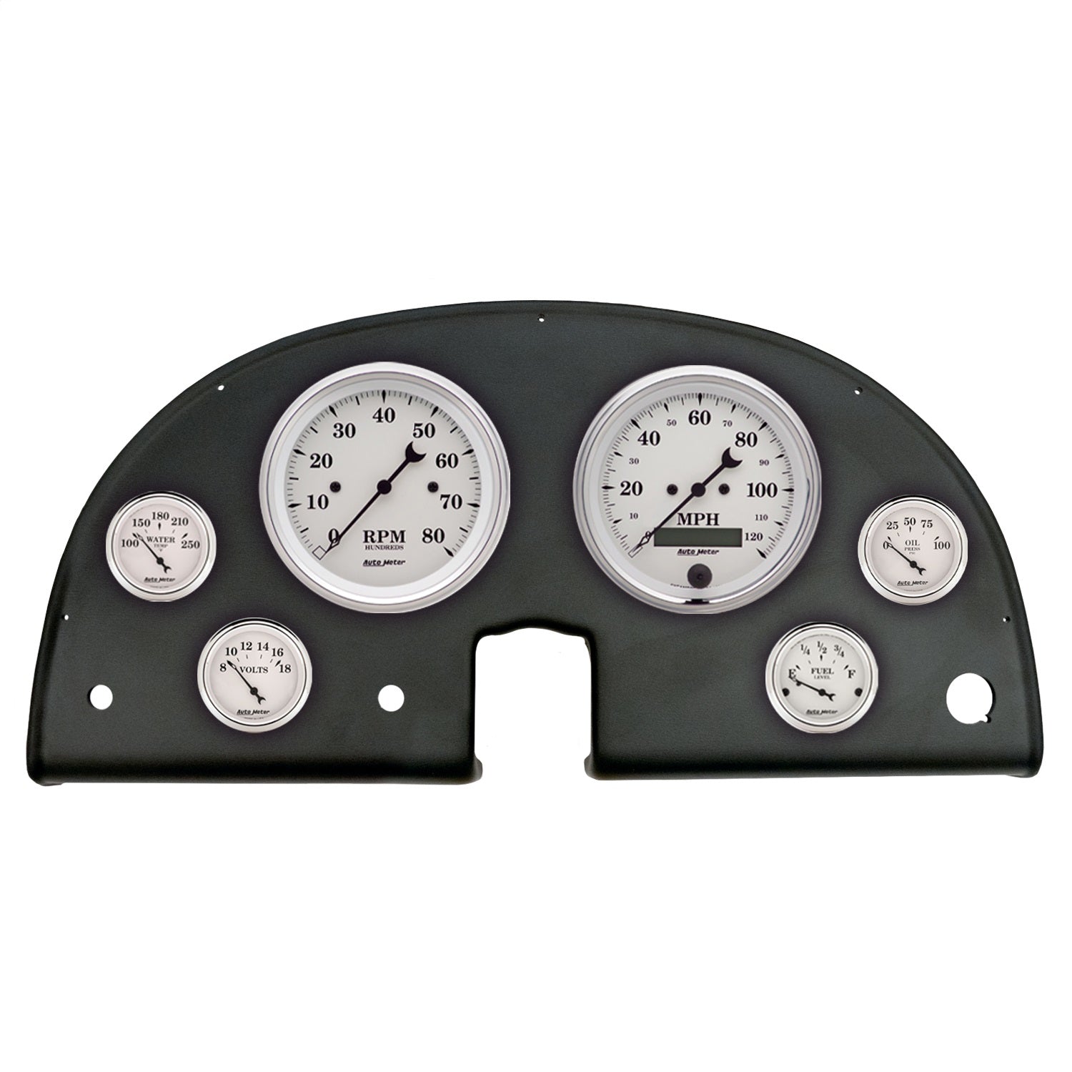 AutoMeter 2106-08 DIRECT FIT DASH KIT; (5in. X2; 2 1/16in. X4); CHEVROLET CORVETTE 63-67; OLD-TYME AutoMeter 2106-08