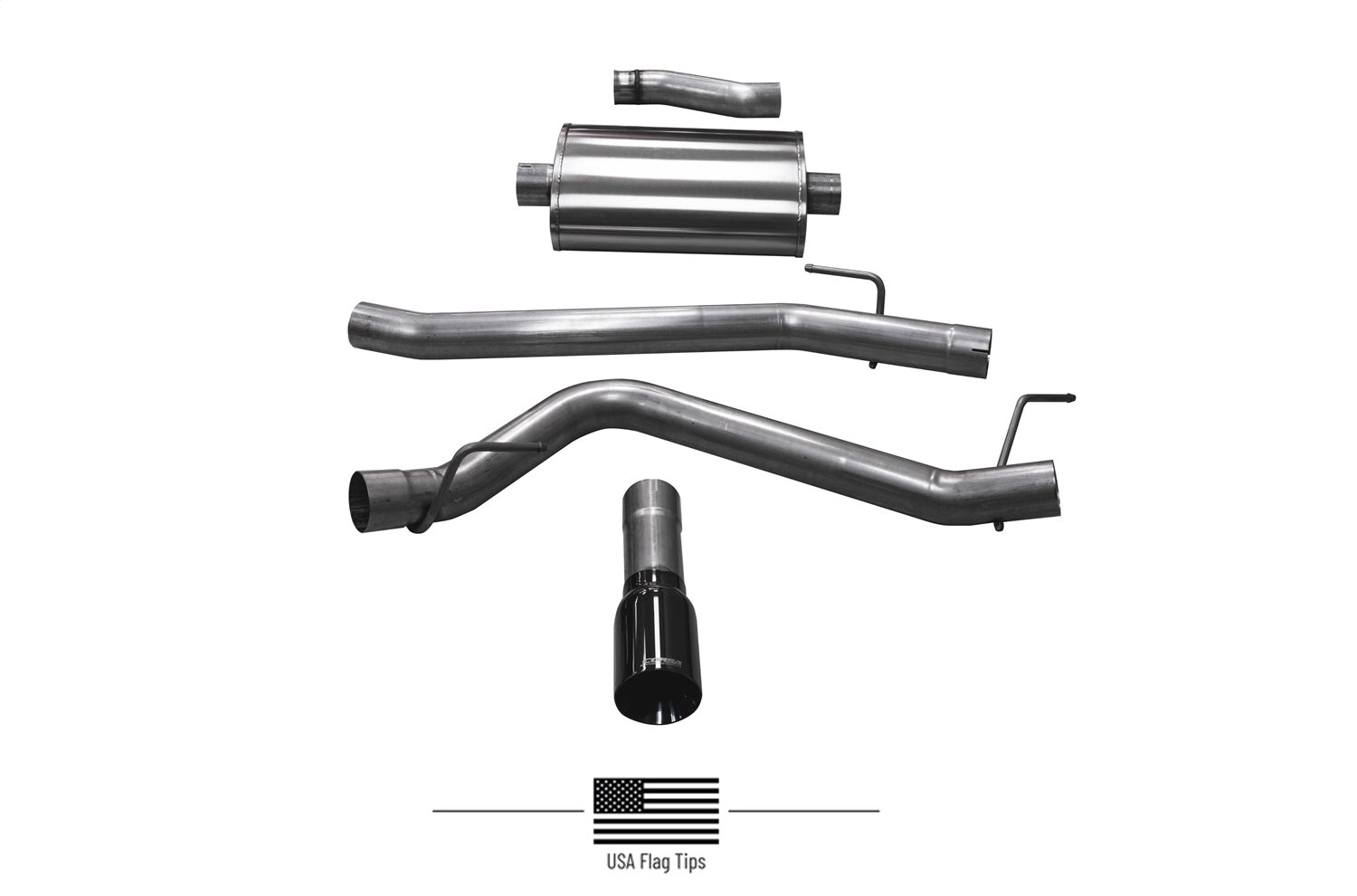Corsa Performance 21060BLKUSA Sport Cat-Back Exhaust System Corsa Performance 21060BLKUSA