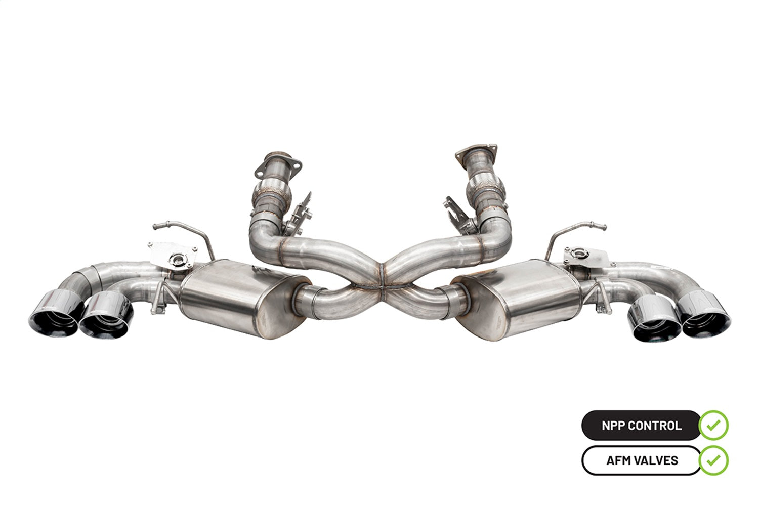 Corsa Performance 21100 Cat-Back Exhaust System Corsa Performance 21100