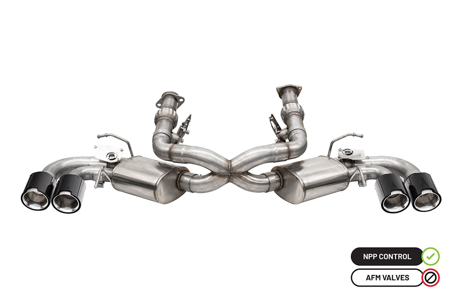 Corsa Performance 21103CF Cat-Back Exhaust System Corsa Performance 21103CF