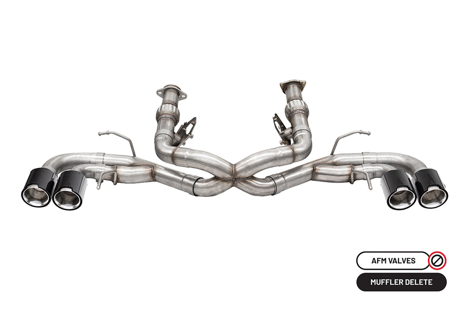 Corsa Performance 21104CF Tack Cat-Back Exhaust System Corsa Performance 21104CF