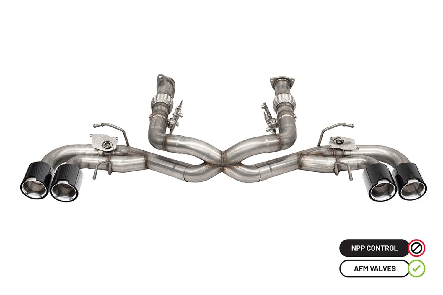 Corsa Performance 21106CF Cat-Back Exhaust System Corsa Performance 21106CF