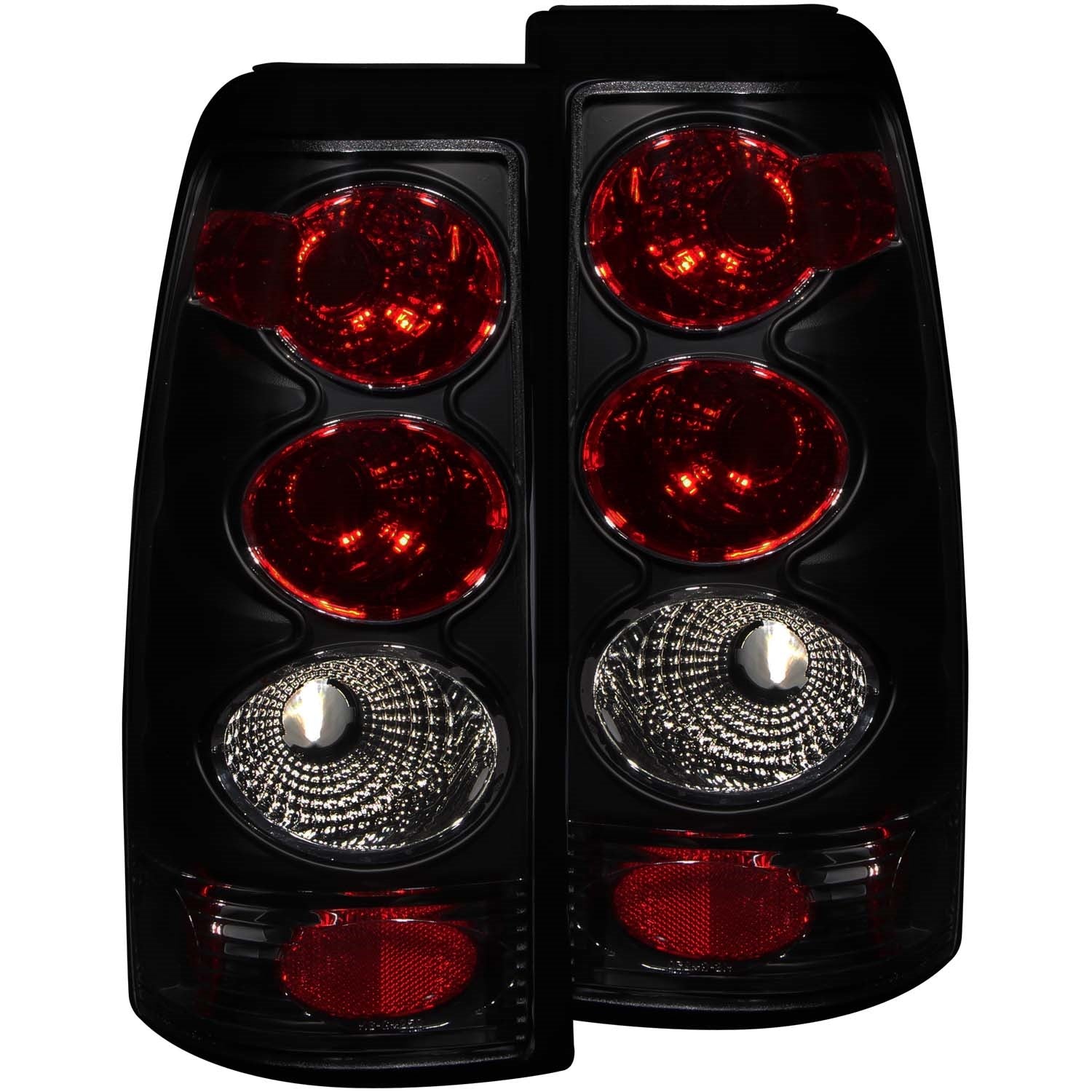 ANZO USA 211160 Tail Light Assembly; Dark Smoke Lens; Pair; ANZO USA 211160