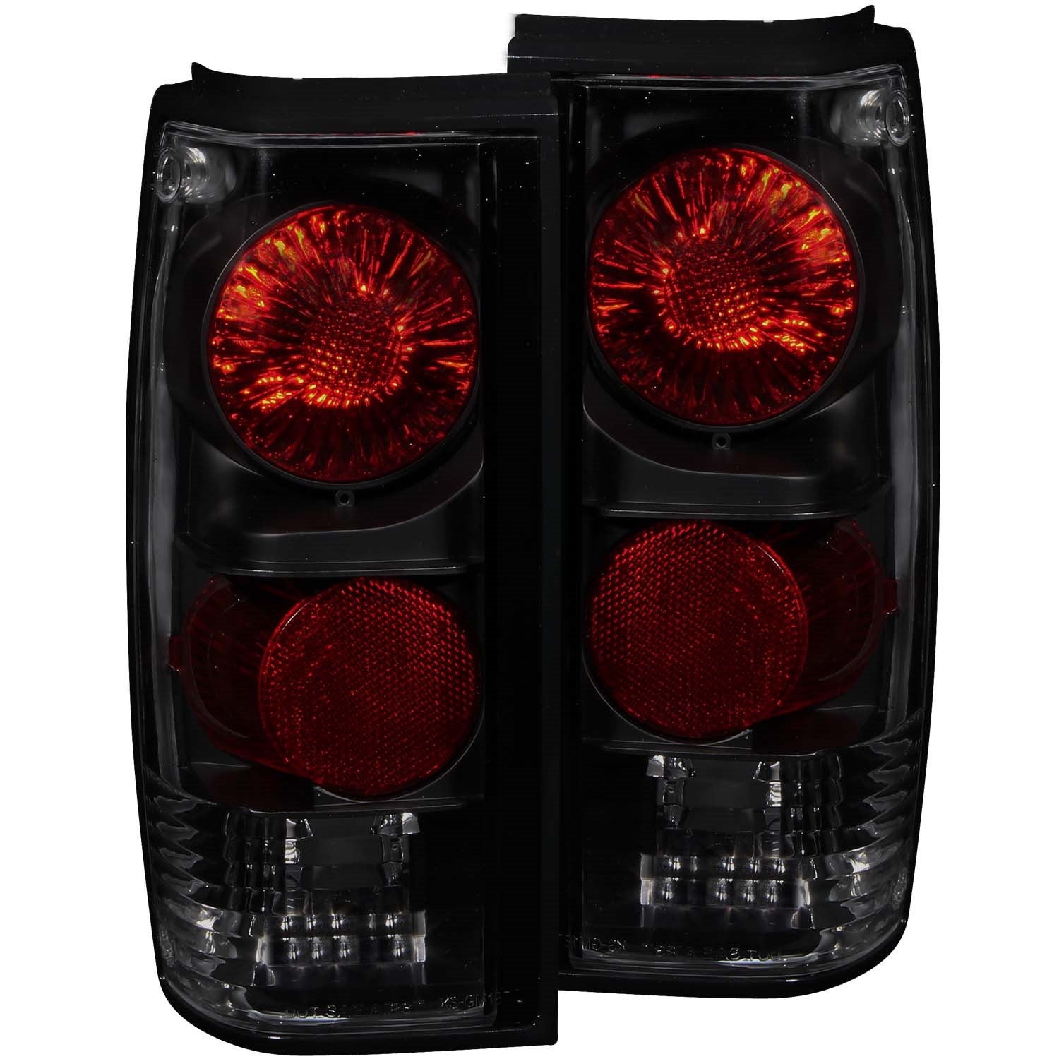 ANZO USA 211163 Tail Light Assembly; Dark Smoke Lens; Pair; ANZO USA 211163
