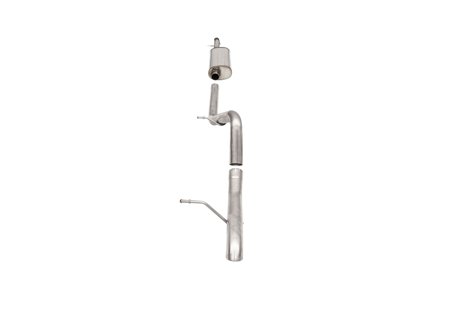 Corsa Performance 21121 2.75in. Cat-Back Single Rear Exit with Turn Down Tip Corsa Performance 21121