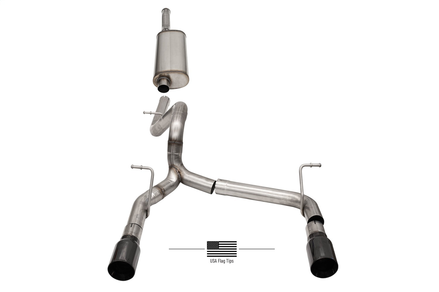 Corsa Performance 21124BLKUSA Sport Cat-Back Exhaust System Corsa Performance 21124BLKUSA