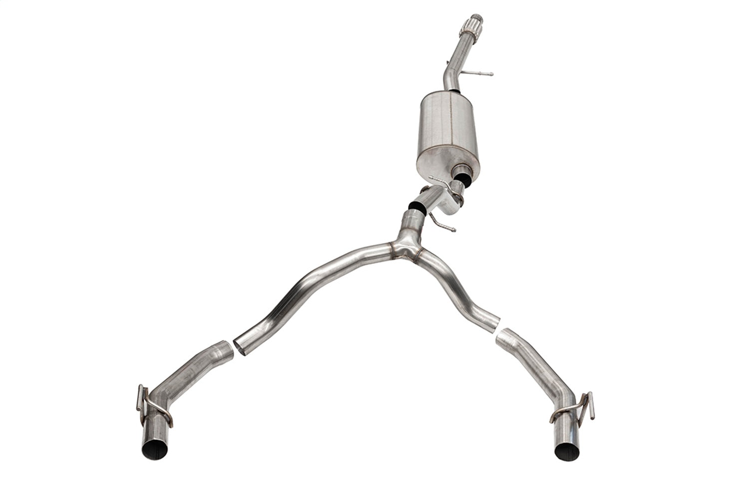 Corsa Performance 21132 3.50in. to 2.75in. Dual Rear Exit Cat-Back Exhaust System Corsa Performance 21132