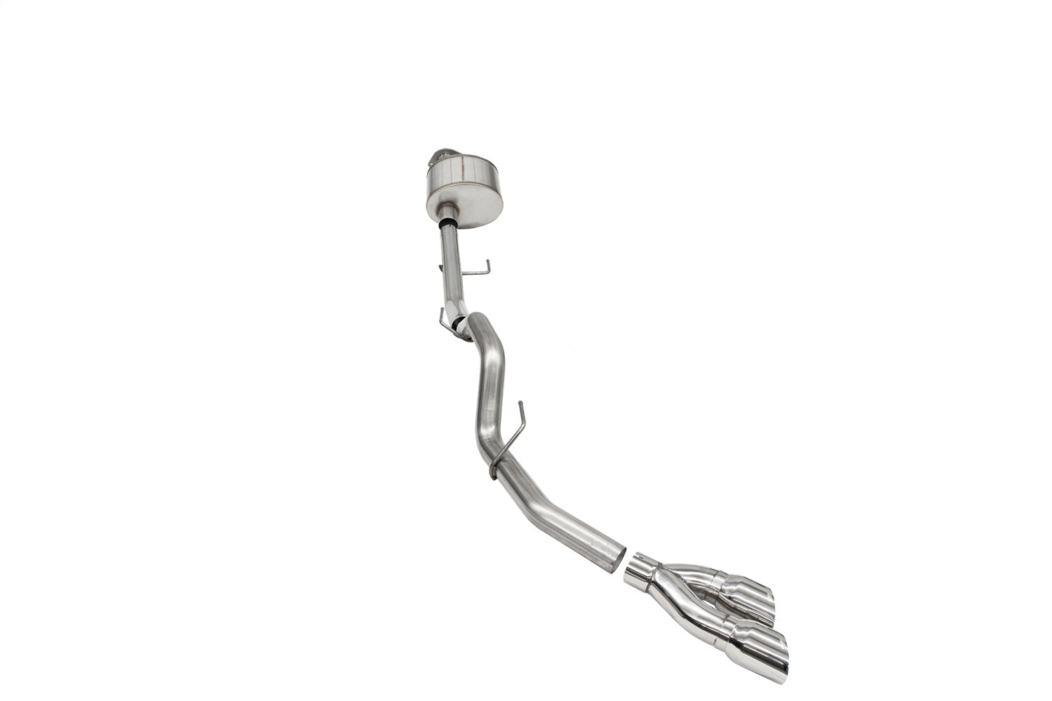 Corsa Performance 21142 3.0in. Single Side Exit Catback Exhaust System with Twin 4.0in. Pro Series® Tips Corsa Performance 21142