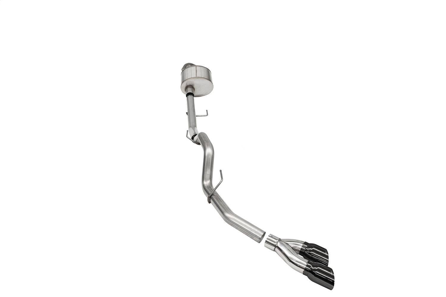 Corsa Performance 21142BLK 3.0in. Single Side Exit Catback Exhaust System with Twin 4.0in. Pro Series® Tips Corsa Performance 21142BLK