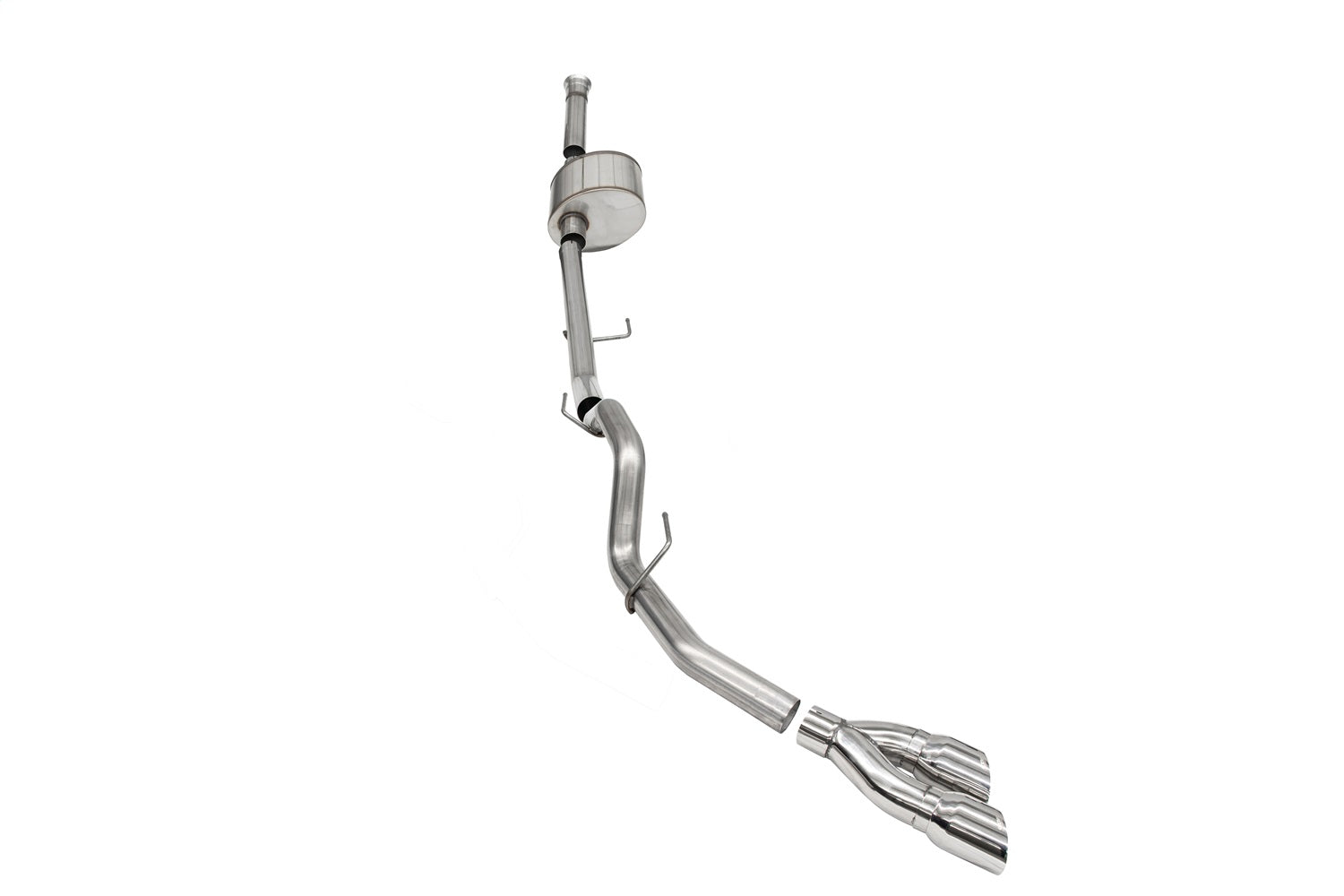 Corsa Performance 21148 3.0in. Single Side Exit Catback Exhaust System with Twin 4.0in. Pro Series® Tips Corsa Performance 21148