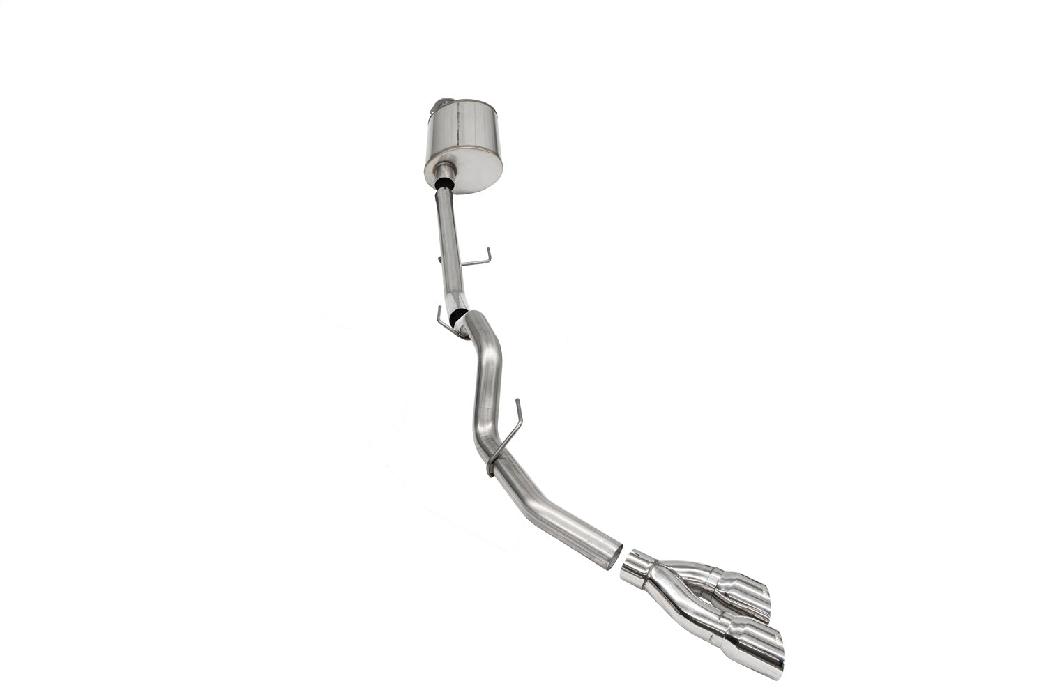 Corsa Performance 21154 3.0in. Single Side Exit Catback Exhaust System with Twin 4.0in. Pro Series® Tips Corsa Performance 21154