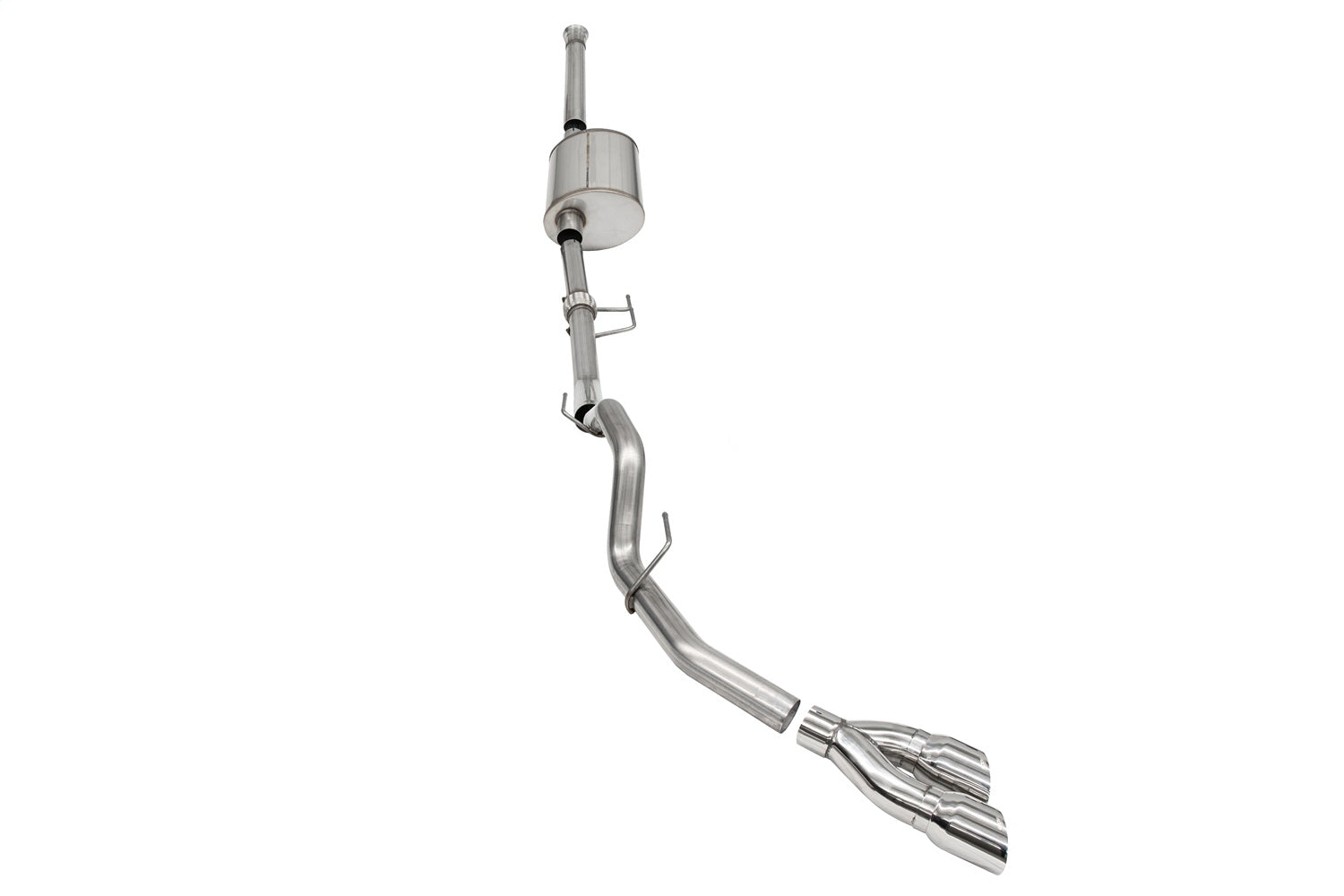 Corsa Performance 21169 3.0in. Single Side Exit Catback Exhaust System with Twin 4.0in. Pro Series® Tips Corsa Performance 21169