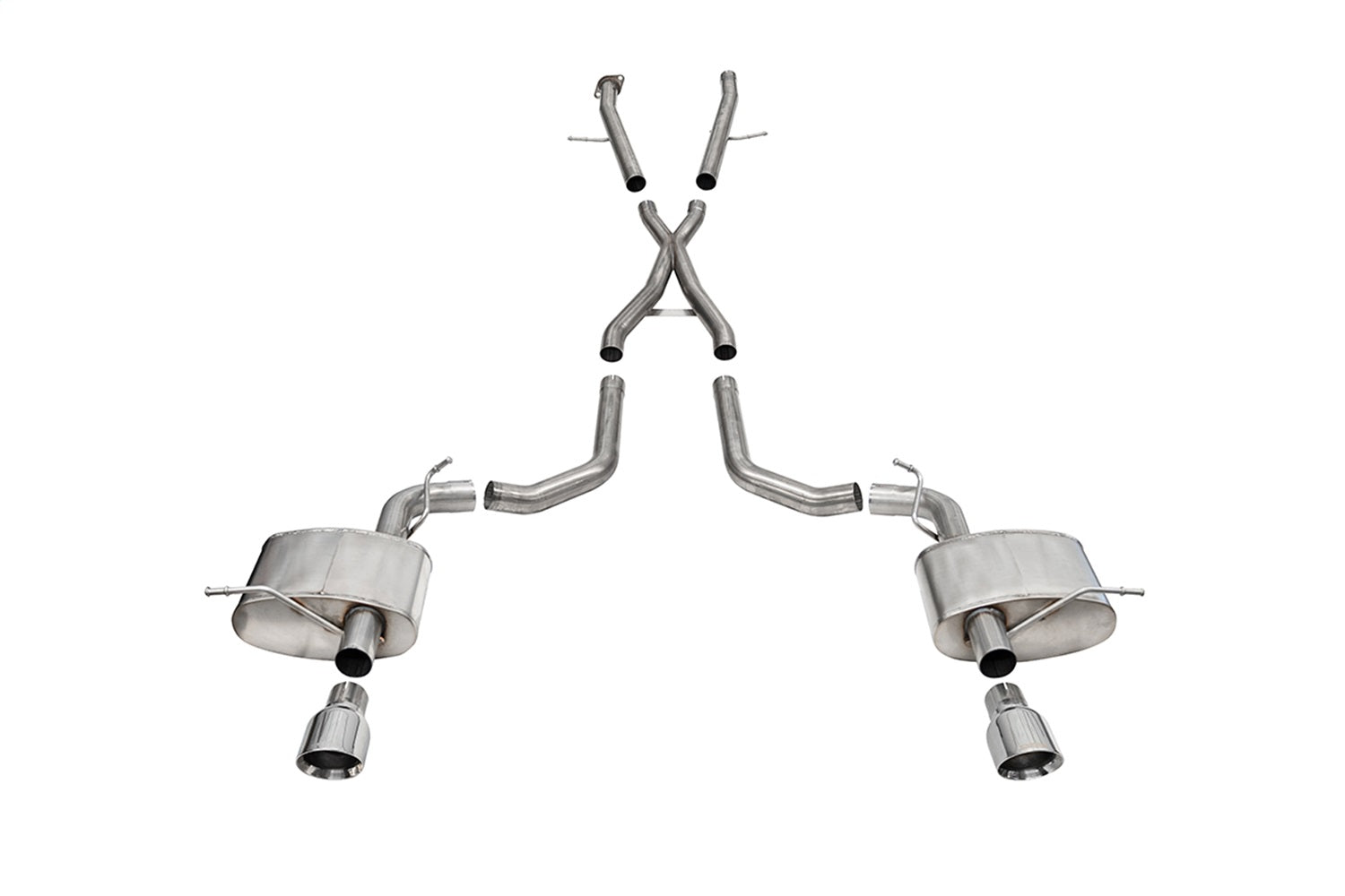 Corsa Performance 21198 Xtreme Cat-Back Exhaust System Corsa Performance 21198