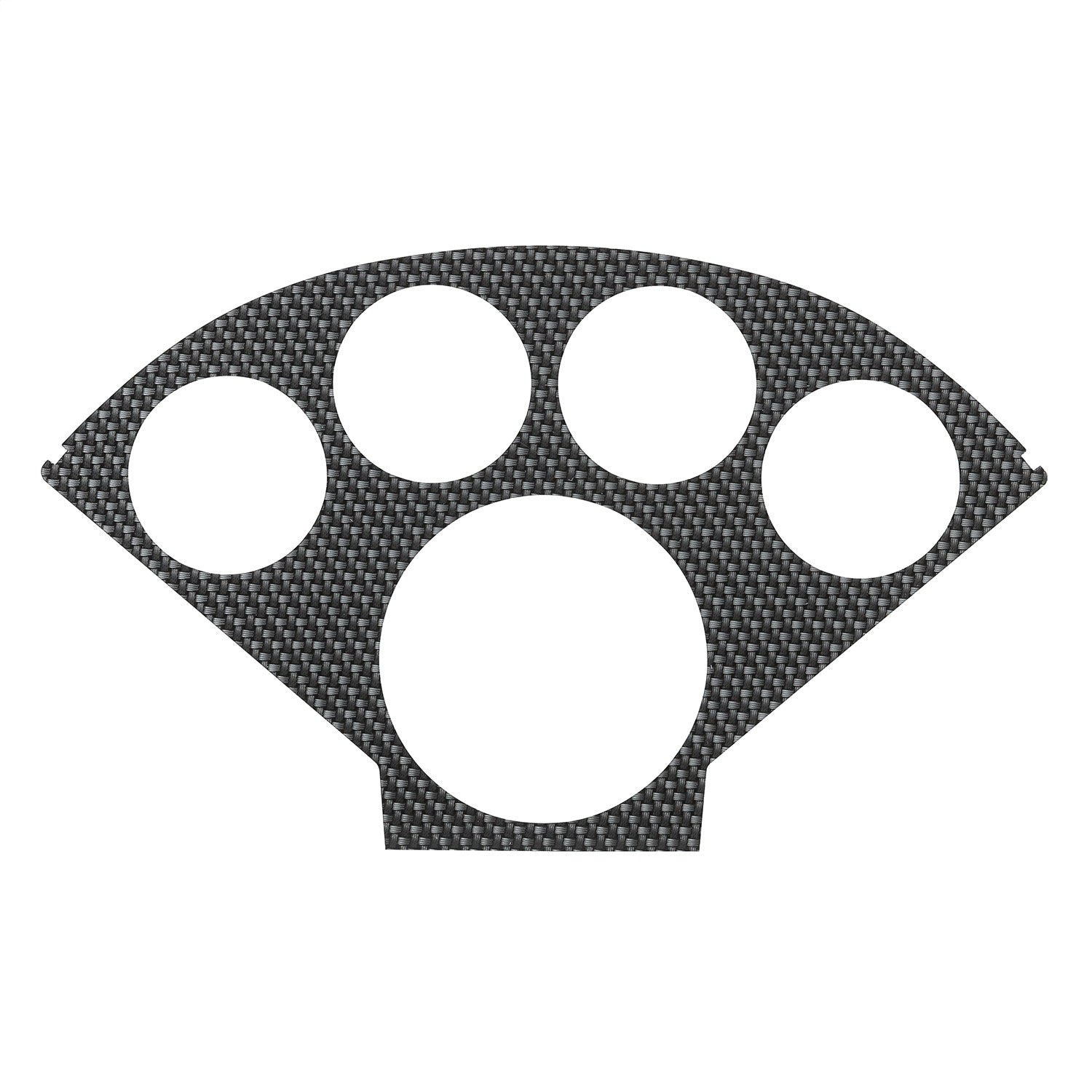 AutoMeter 2122 FACEPLATE FOR #2207; OPTIONAL; SILVER CARBON LOOK AutoMeter 2122