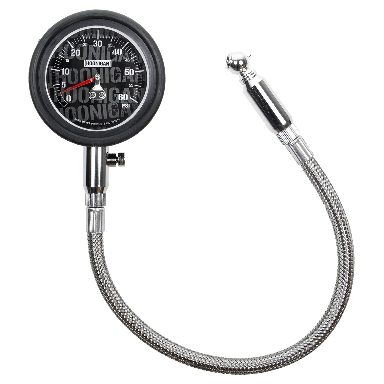 AutoMeter 2160-09000 GAUGE; TIRE PRESSURE; 0-60PSI; HOONIGAN; ANALOG AutoMeter 2160-09000