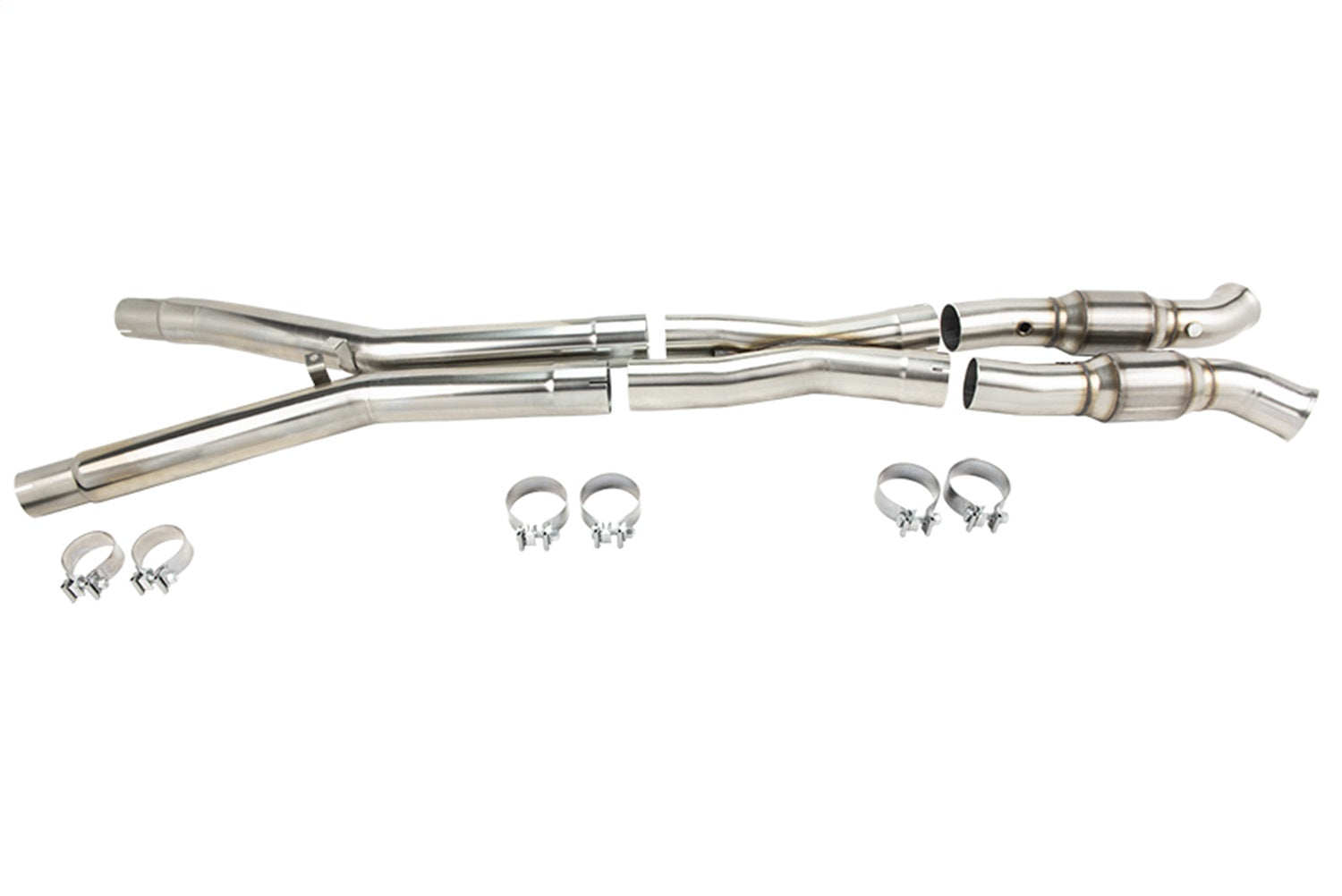 Kooks Custom Headers 21603201 3in. SS Catted X-Pipe. 2005-2008 Corvette 6.0L/6.2L Connects to OEM. Kooks Custom Headers 21603201