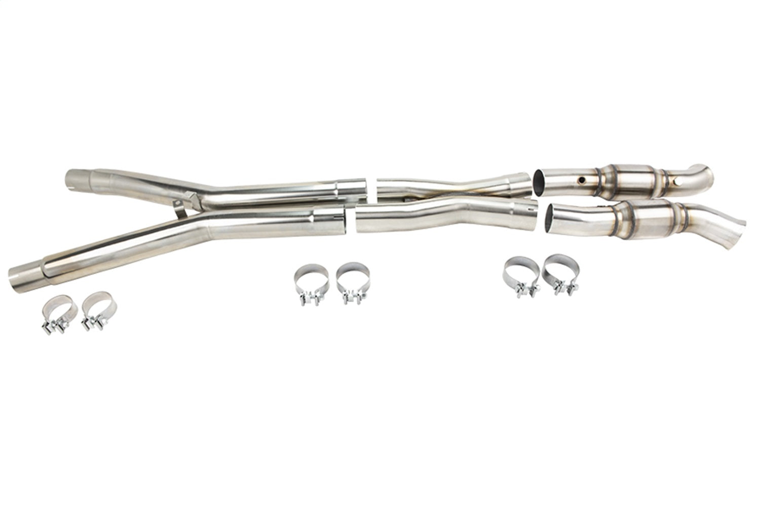 Kooks Custom Headers 21603301 3in. SS GREEN Catted X-Pipe. 2005-2008 Corvette 6.0L/6.2L Connects to OEM. Kooks Custom Headers 21603301