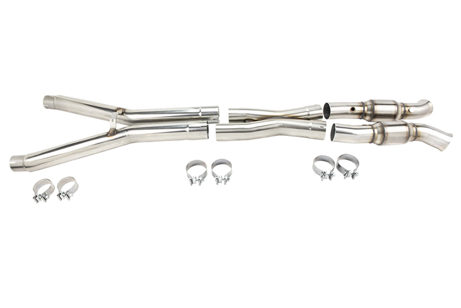Kooks Custom Headers 21603311 3in. SS GREEN Catted X-Pipe. 2009-2013 Corvette 6.2L. Connects to OEM. Kooks Custom Headers 21603311