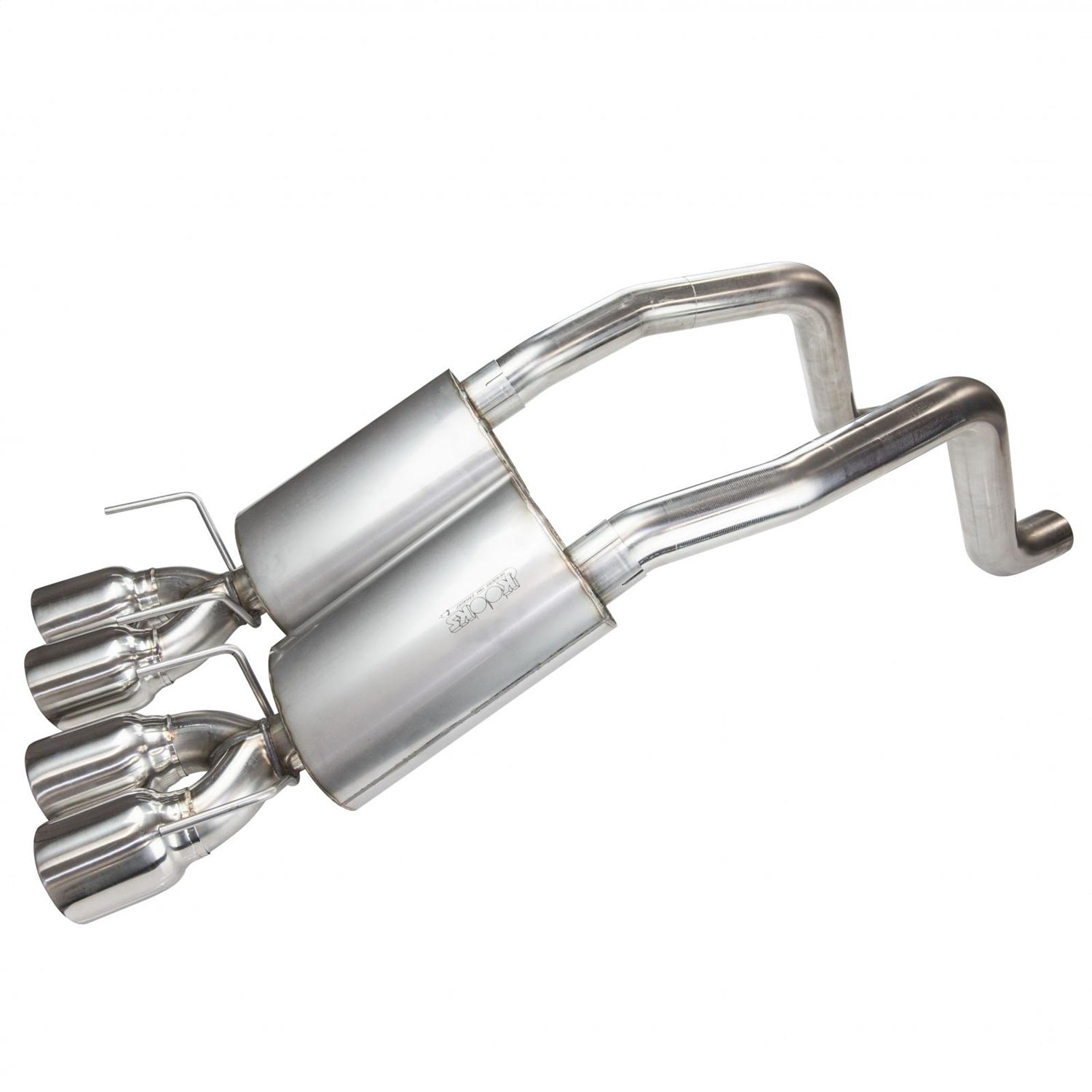 Kooks Custom Headers 21606100 2-1/2in. Axle-Back w/SS Tips. 2005-2008 Corvette. Connects to OEM Exhaust. Kooks Custom Headers 21606100