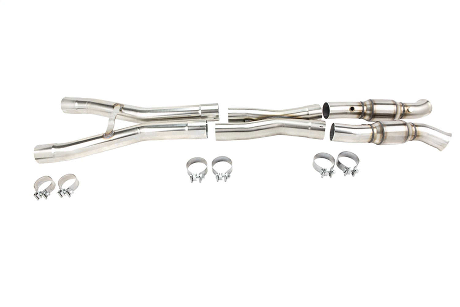 Kooks Custom Headers 21613301 3in. SS GREEN Catted X-Pipe. 2006-2013 Z06/ZR1 Corvette. Connects to OEM Exhaust Kooks Custom Headers 21613301