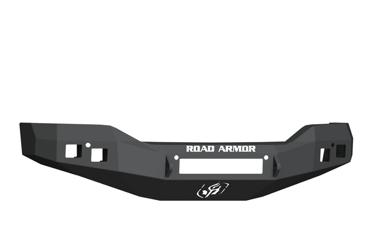 Road Armor 2161F0B-NW Stealth Non-Winch Front Bumper; Steel; Satin Black; Road Armor 2161F0B-NW