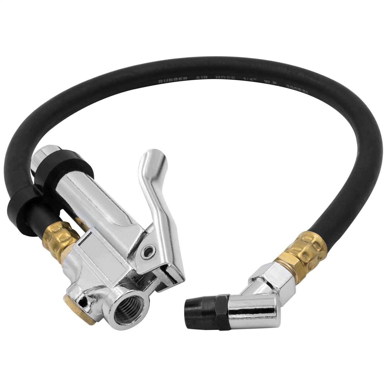 AutoMeter 2170 INFLATOR ASSEMBLY; TIRE PRESS; INCL. 18 IN. HOSE W/45deg. BULLET FOOT AIR CHUCK AutoMeter 2170