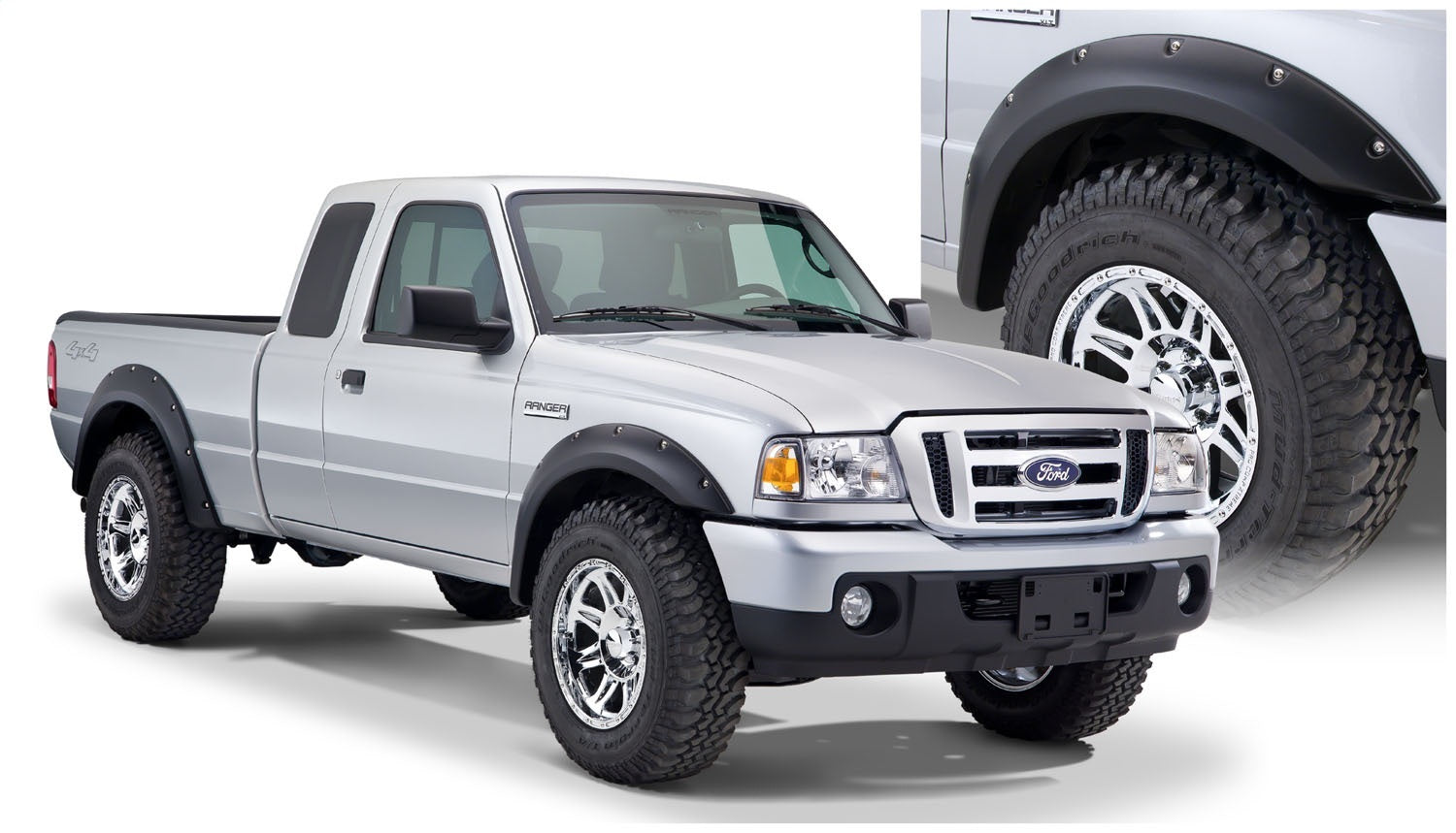 Bushwacker 21915-02 Pocket Style® Fender Flares Bushwacker 21915-02