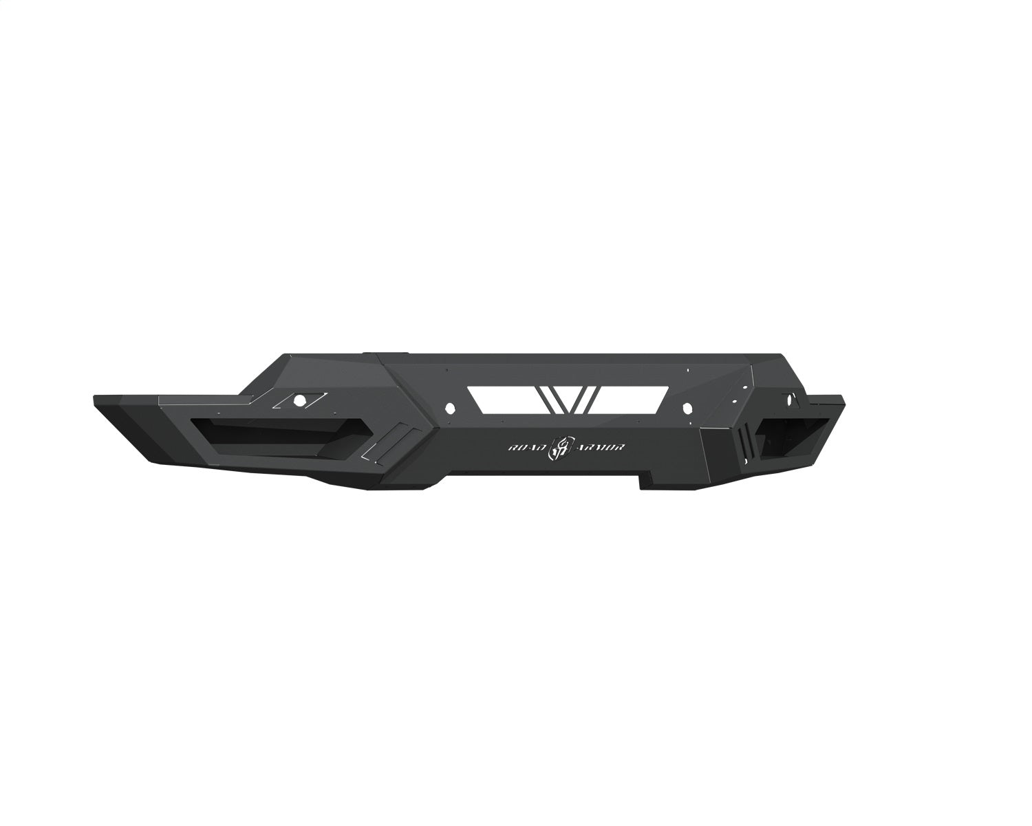Road Armor 2191XF0B Spartan Front Bumper; Textured Black; Road Armor 2191XF0B