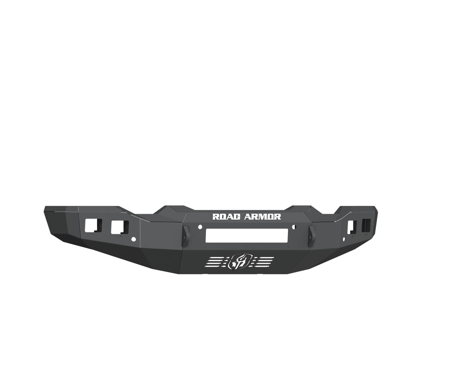 Road Armor 2202F0B-NW Stealth Non-Winch Front Bumper; Texture Black; Road Armor 2202F0B-NW