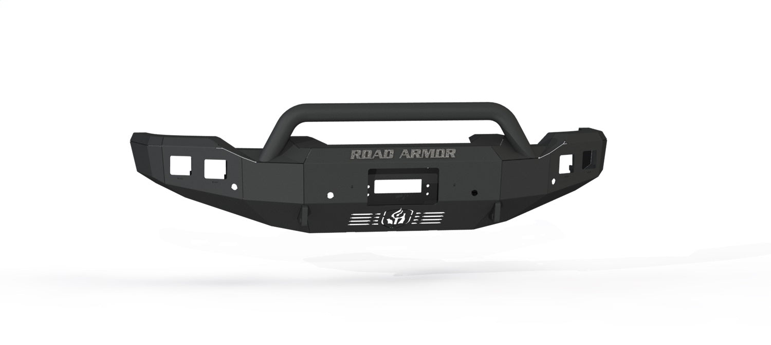 Road Armor 2202F4B-AUS Stealth Non-Winch Front Bumper; Base; Texture Black; Road Armor 2202F4B-AUS