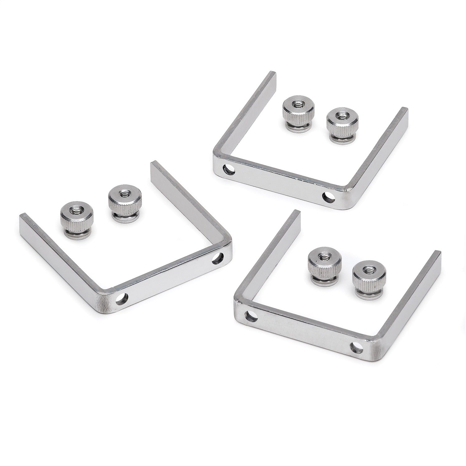 AutoMeter 2225 GAUGE BRACKET KIT; 2-1/16in.; ALUMINUM; QTY 3 AutoMeter 2225