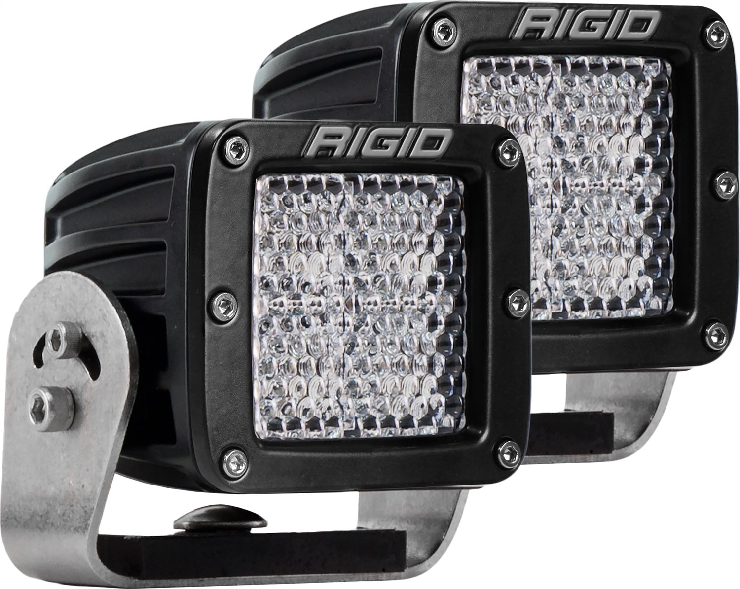 RIGID Industries 222513 D-SERIES DUALLY HD DIFFUSED BLK/2 RIGID Industries 222513