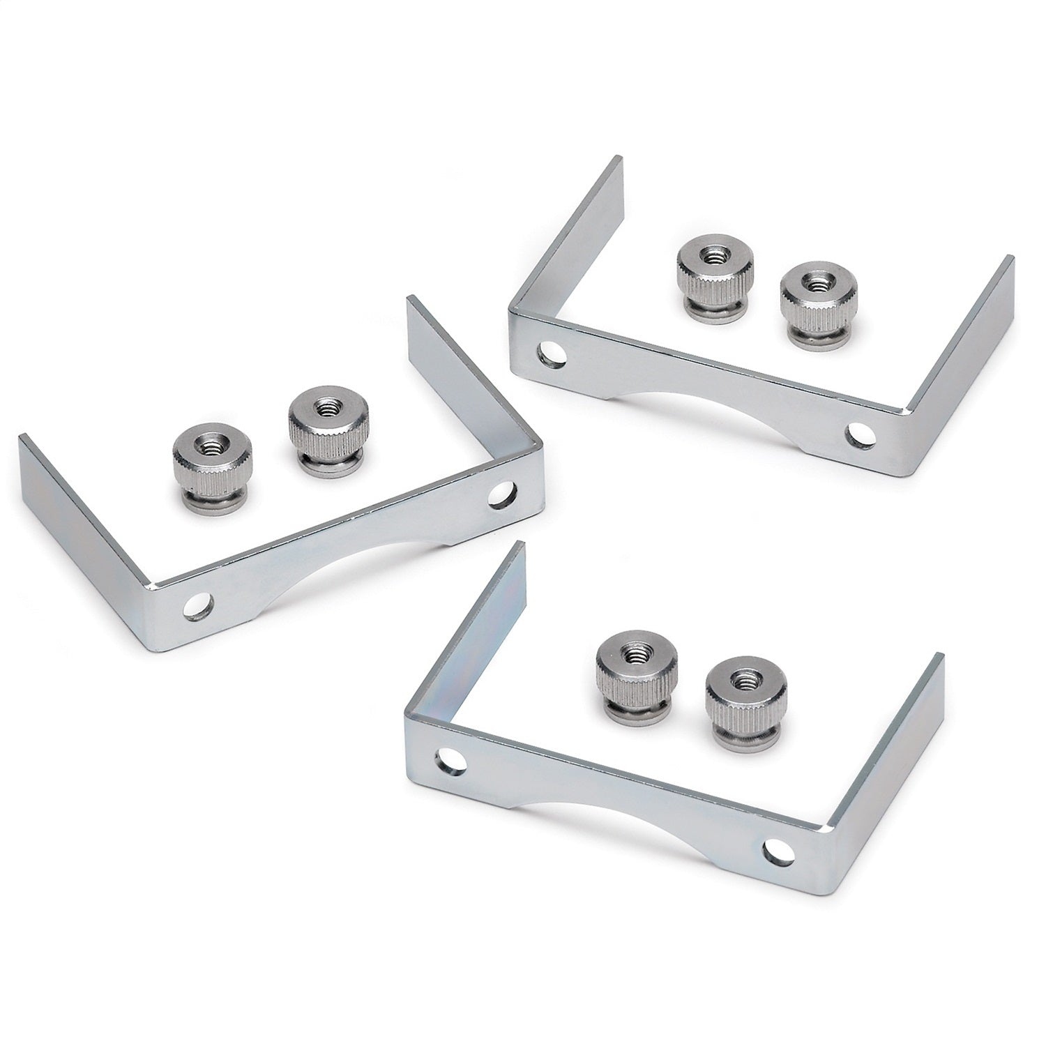 AutoMeter 2226 GAUGE BRACKET KIT; 2-5/8in.; ALUMINUM; QTY 3 AutoMeter 2226