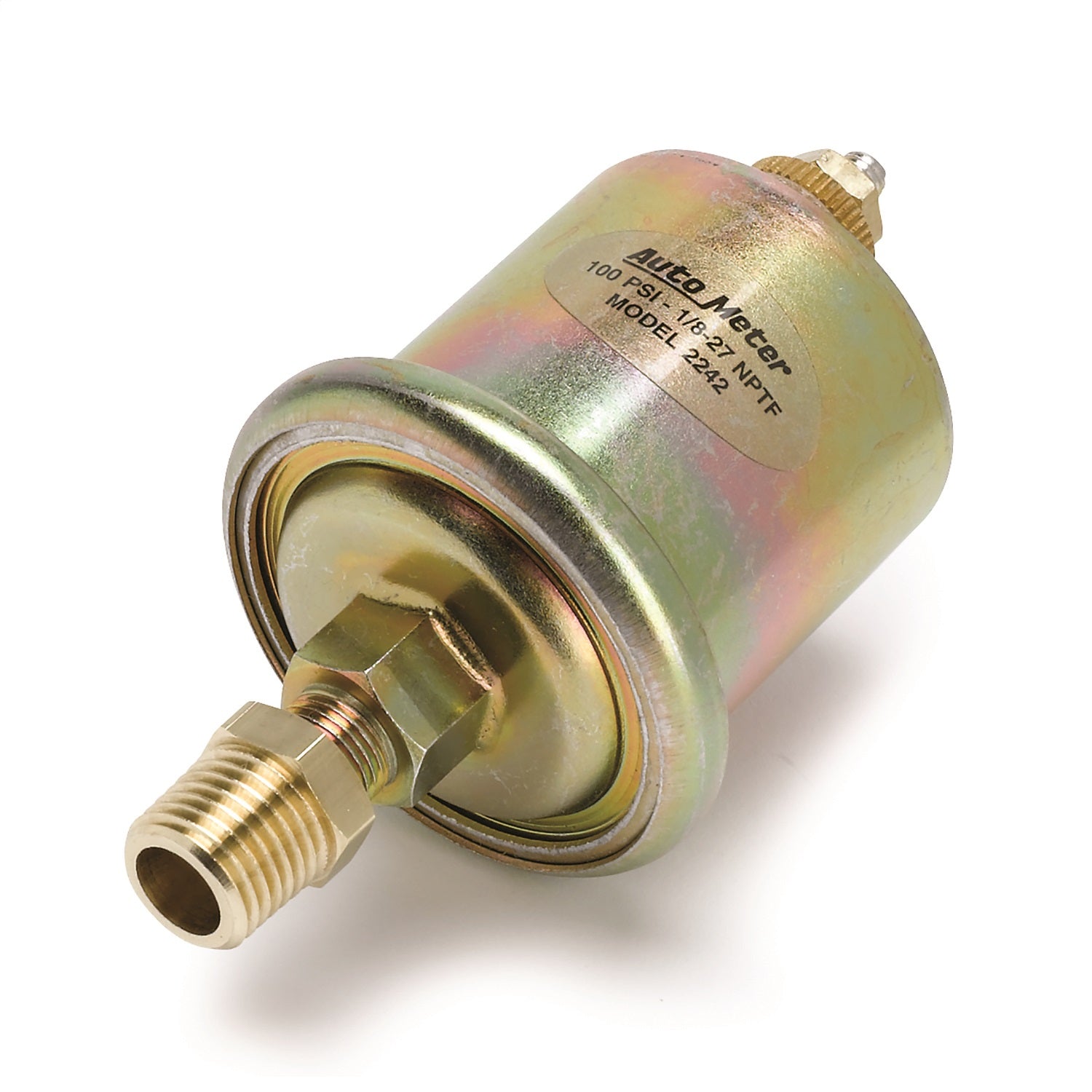 AutoMeter 2242 SENSOR; OIL PRESSURE; 0-100 PSI; 1/8in. NPT MALE; FOR SHORT SWEEP ELEC. AutoMeter 2242