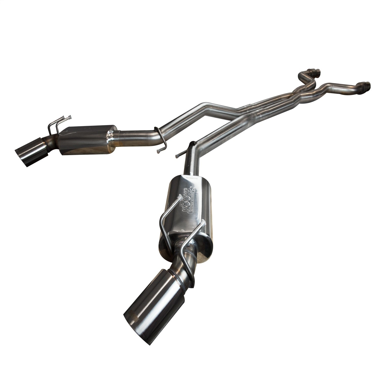 Kooks Custom Headers 22505301 3in. SS GREEN Catted Header-Back Exhaust w/SS Tips. 2010-2015 Camaro SS. Kooks Custom Headers 22505301