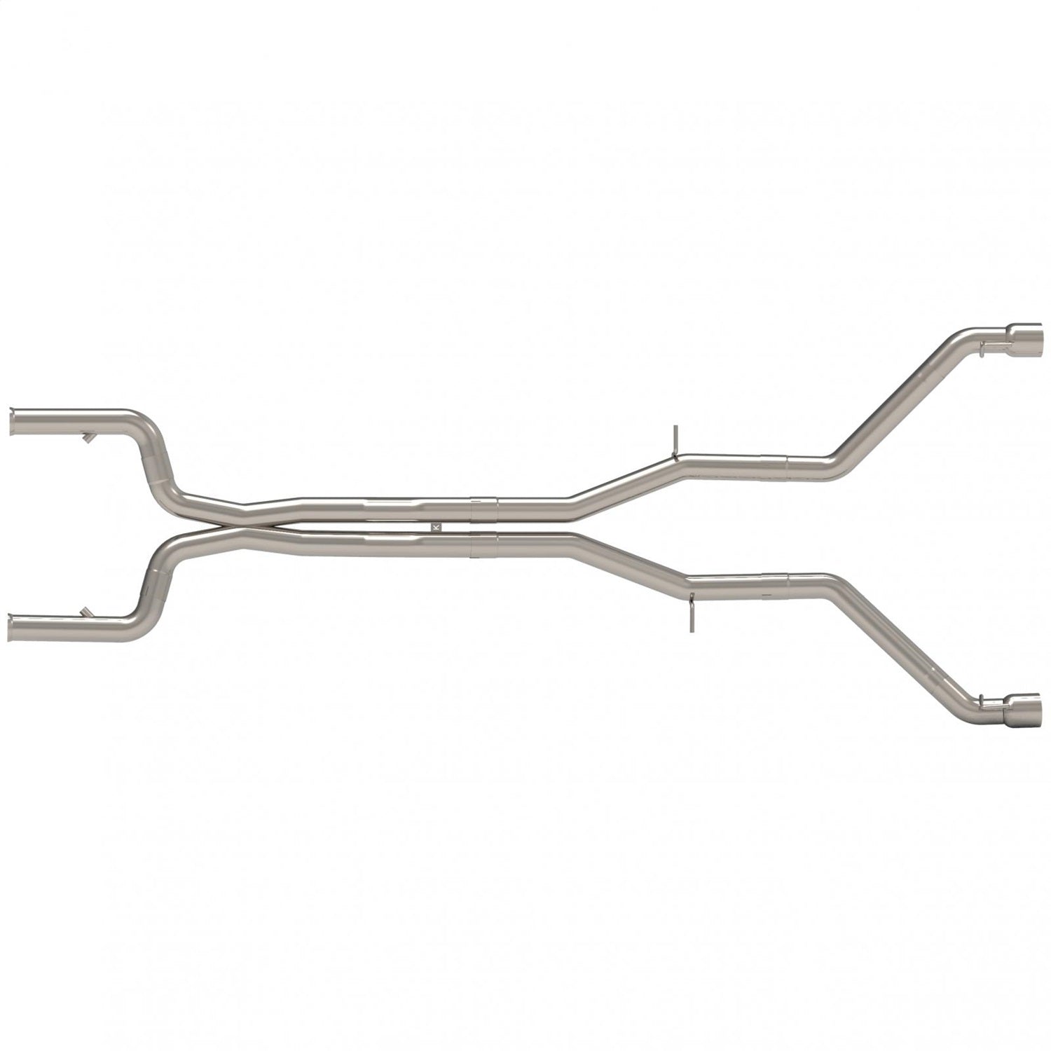 Kooks Custom Headers 22605101MD 3in. Competition Only Header-Back Muffler Delete Exhaust w/Polished Tips. Kooks Custom Headers 22605101MD