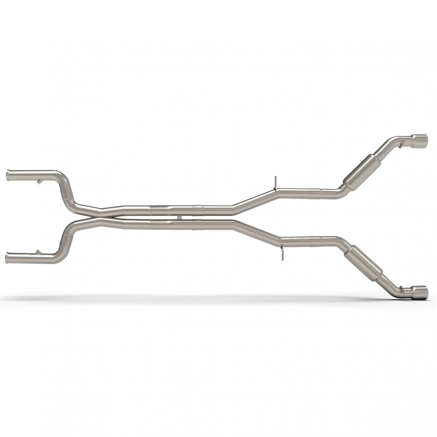 Kooks Custom Headers 22605101SS 3in. Competition Only Header-Back Street Screamer Exhaust w/Polished Tips. Kooks Custom Headers 22605101SS