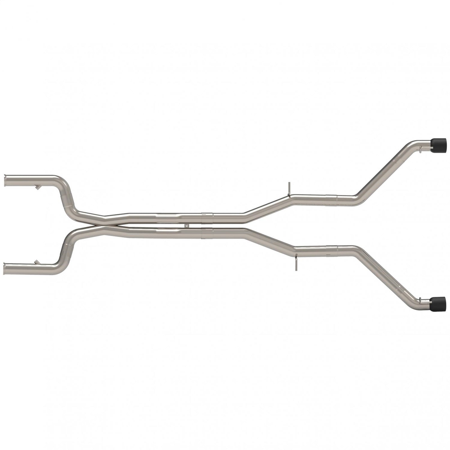 Kooks Custom Headers 22605111MD 3in. Competition Only Header-Back Muffler Delete Exhaust w/Black Tips. Kooks Custom Headers 22605111MD