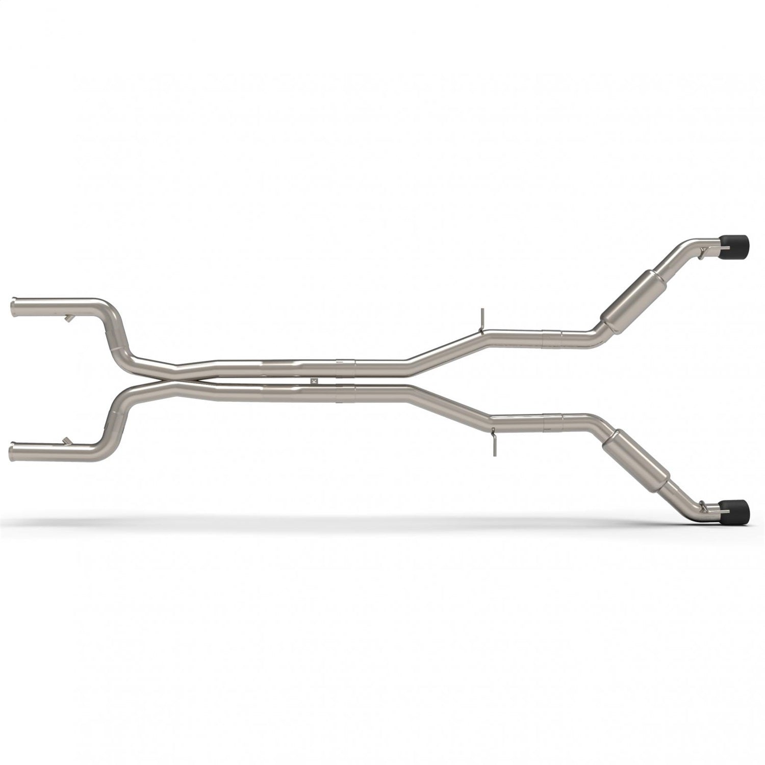Kooks Custom Headers 22605111SS 3in. Competition Only Header-Back Street Screamer Exhaust w/Black Tips. Kooks Custom Headers 22605111SS