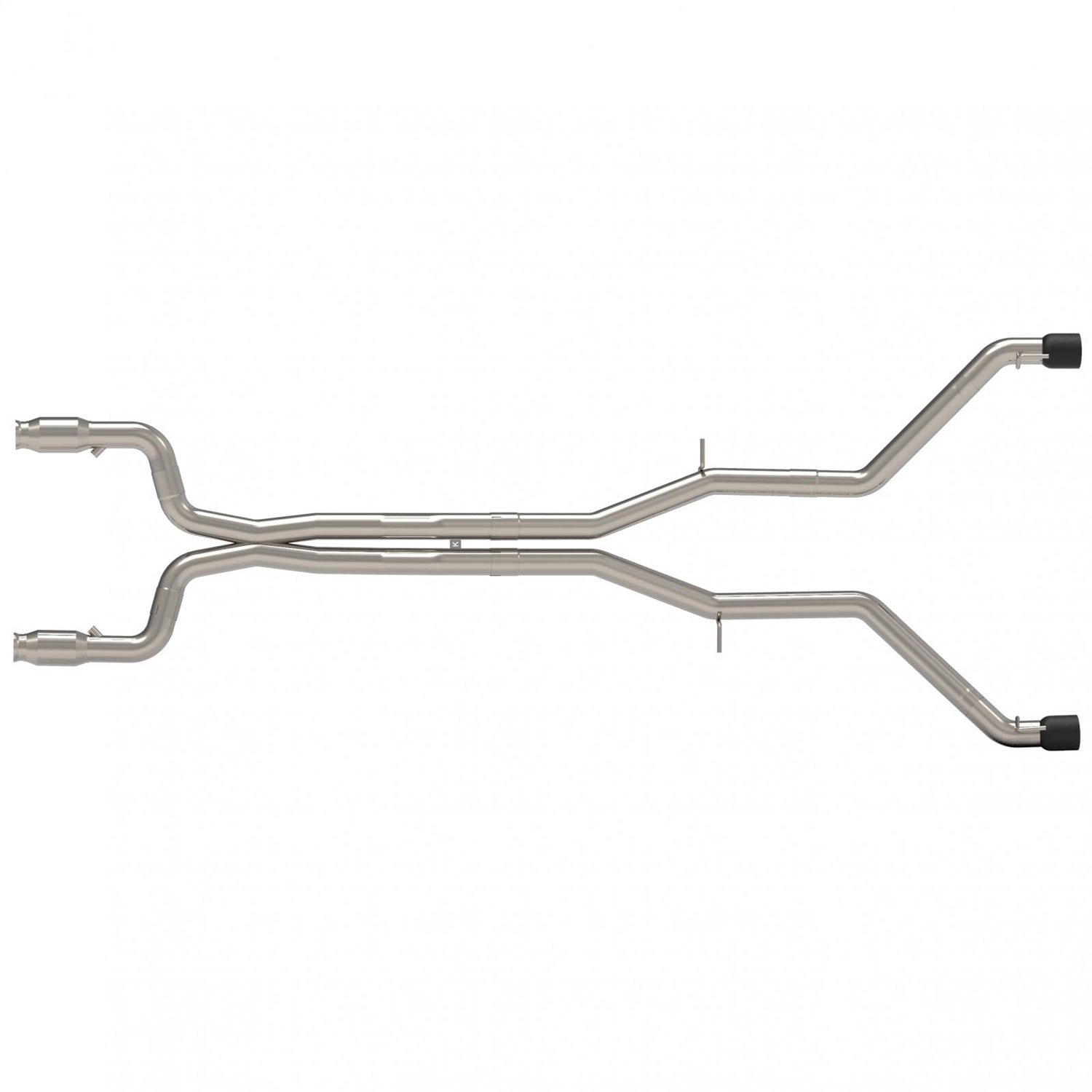 Kooks Custom Headers 22605211MD 3in. Catted Header-Back Muffler Delete Exhaust w/Black Tips. Kooks Custom Headers 22605211MD