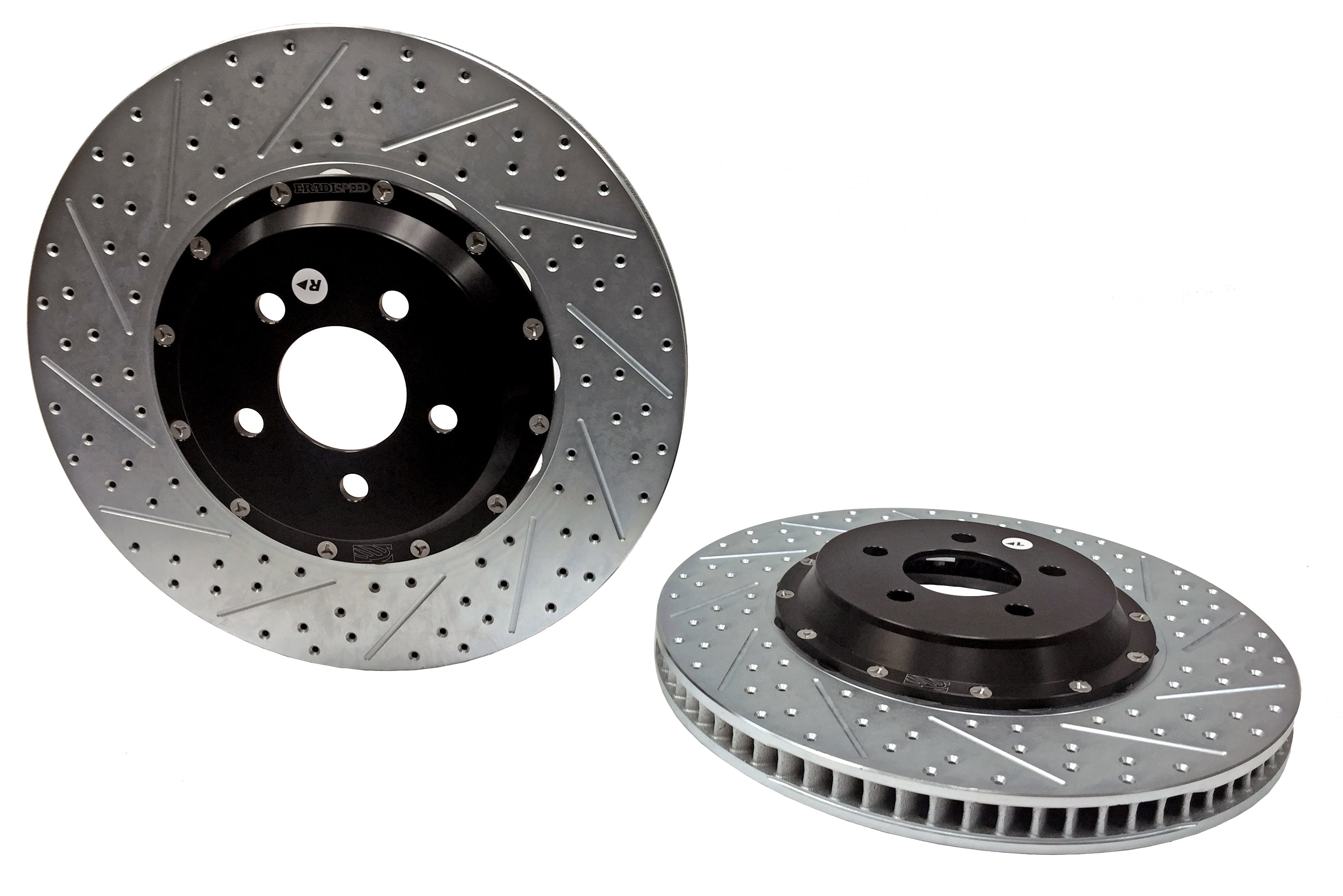 Baer Brake Systems 2261042 Fits 2015-23 Ford Mustang GT w/OE Performance Package (6-piston Brembo caliper) Baer Brake Systems 2261042