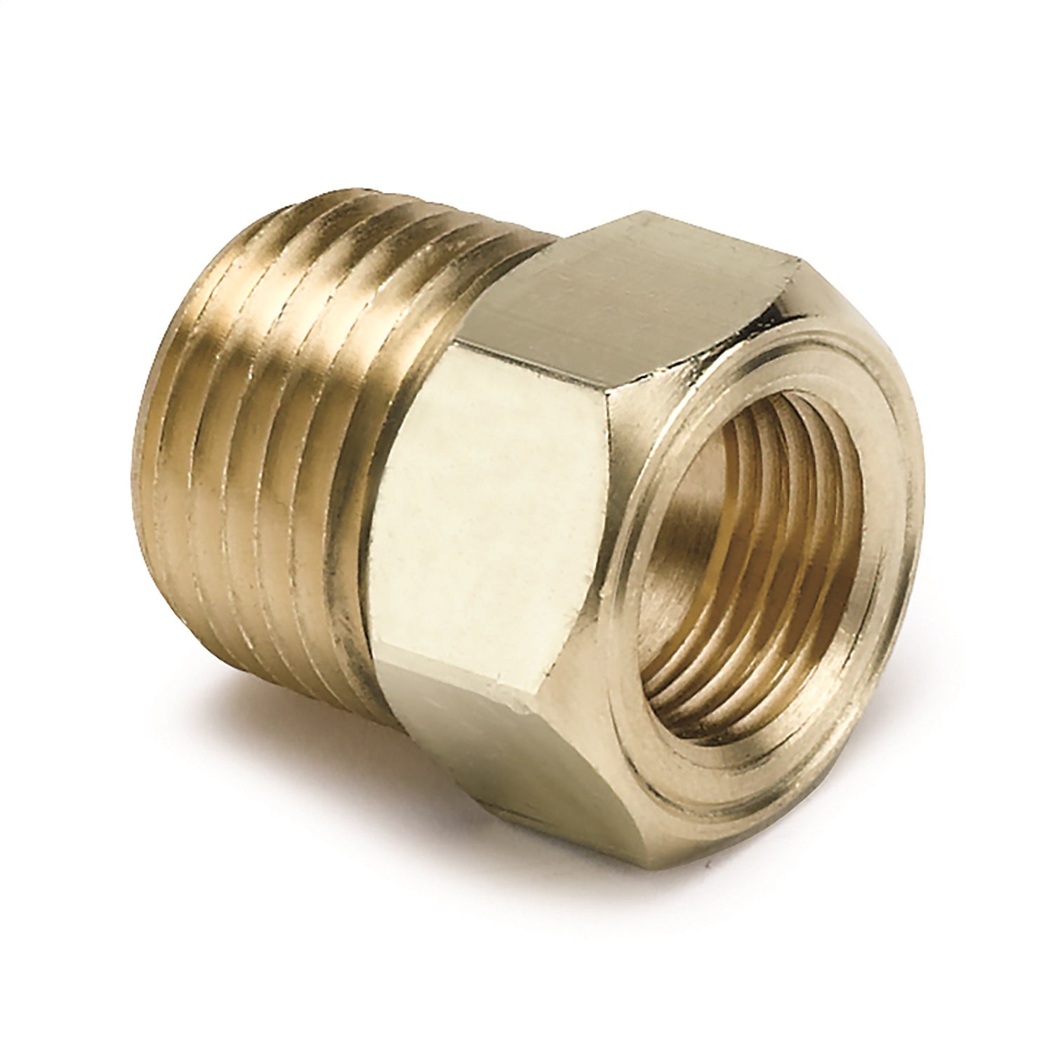 AutoMeter 2264 FITTING; ADAPTER; 1/2-1/16in. NPT MALE; BRASS; FOR MECH.TEMP. GAUGE AutoMeter 2264